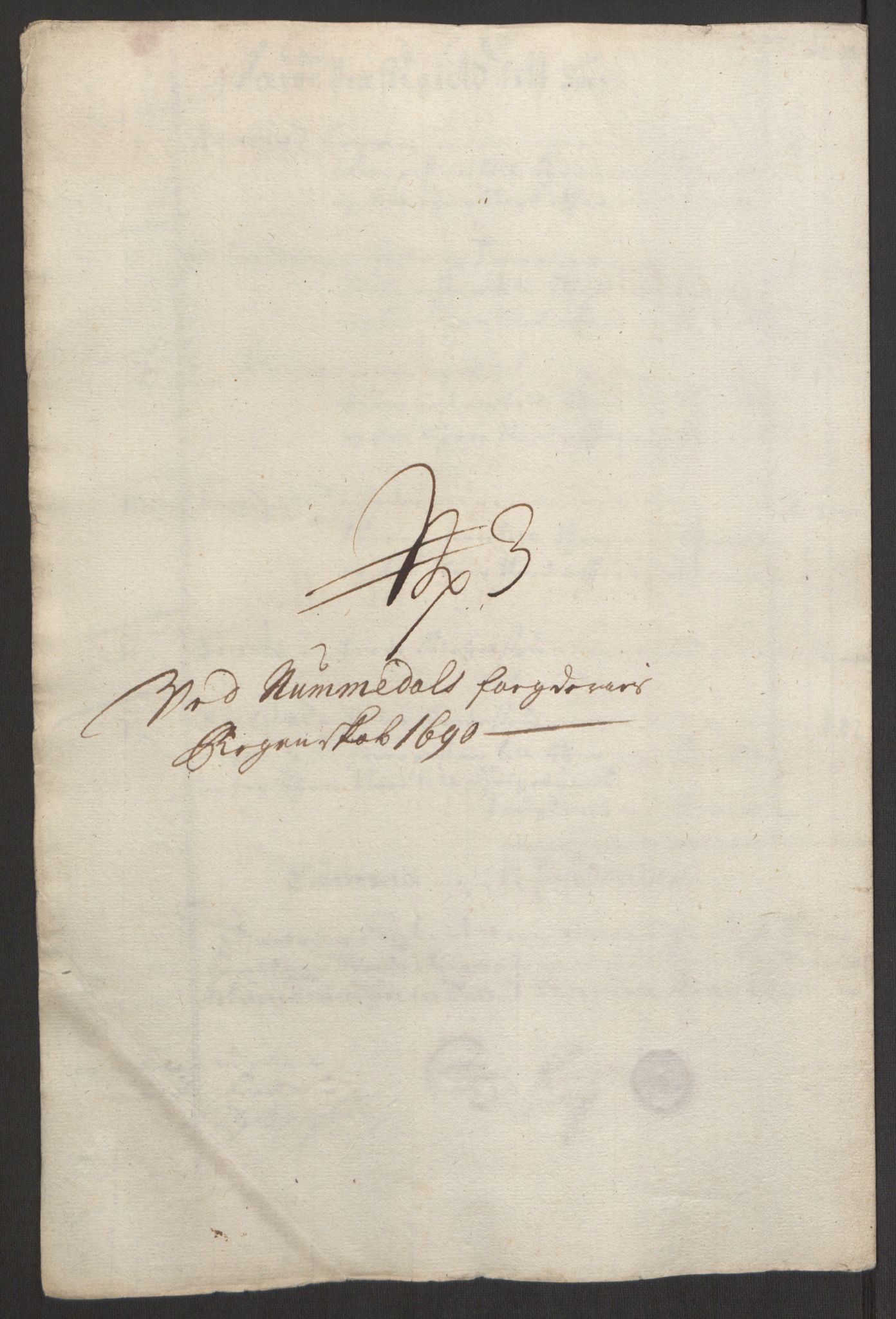 Rentekammeret inntil 1814, Reviderte regnskaper, Fogderegnskap, RA/EA-4092/R64/L4423: Fogderegnskap Namdal, 1690-1691, p. 117