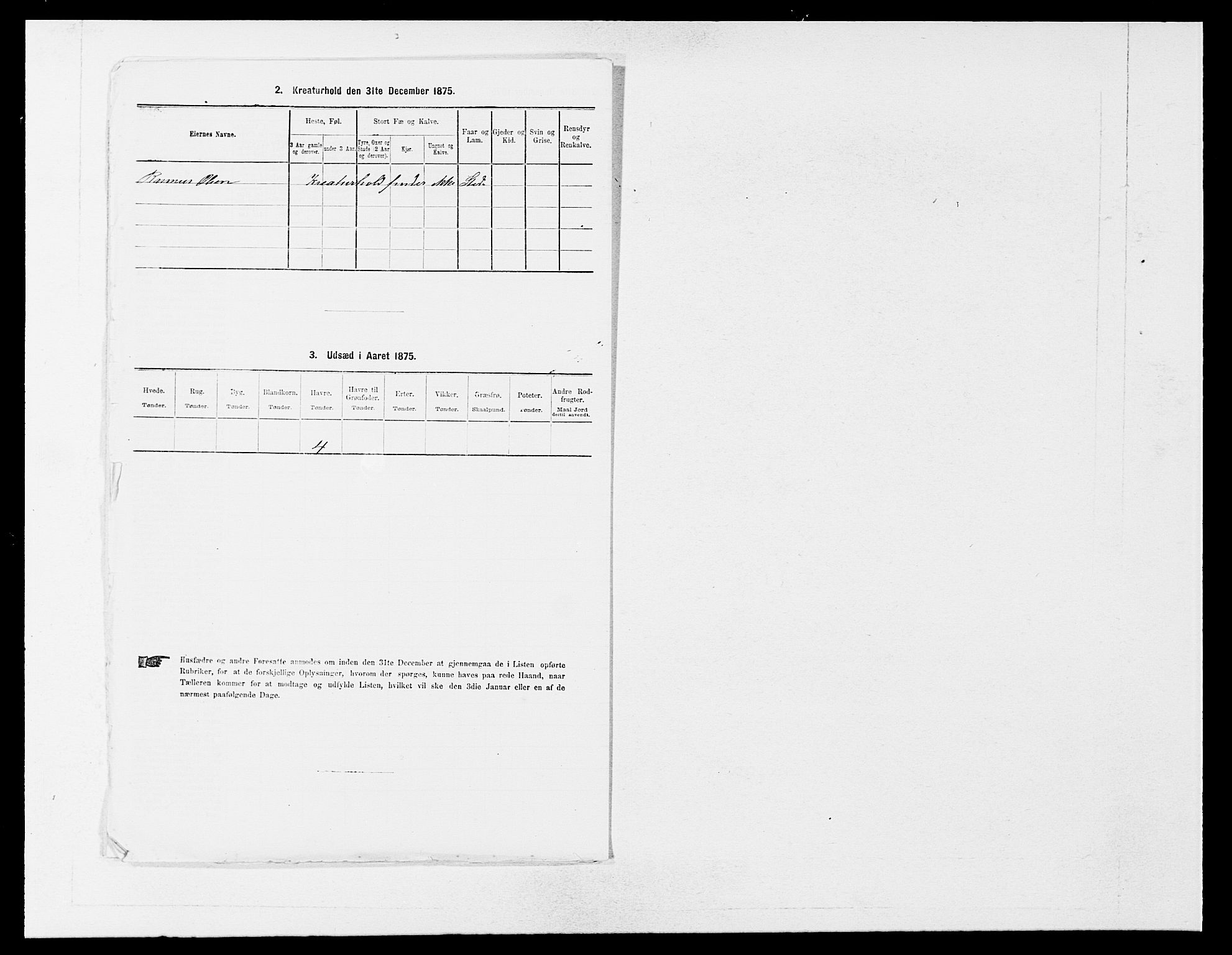 SAB, 1875 census for 1249P Fana, 1875, p. 314