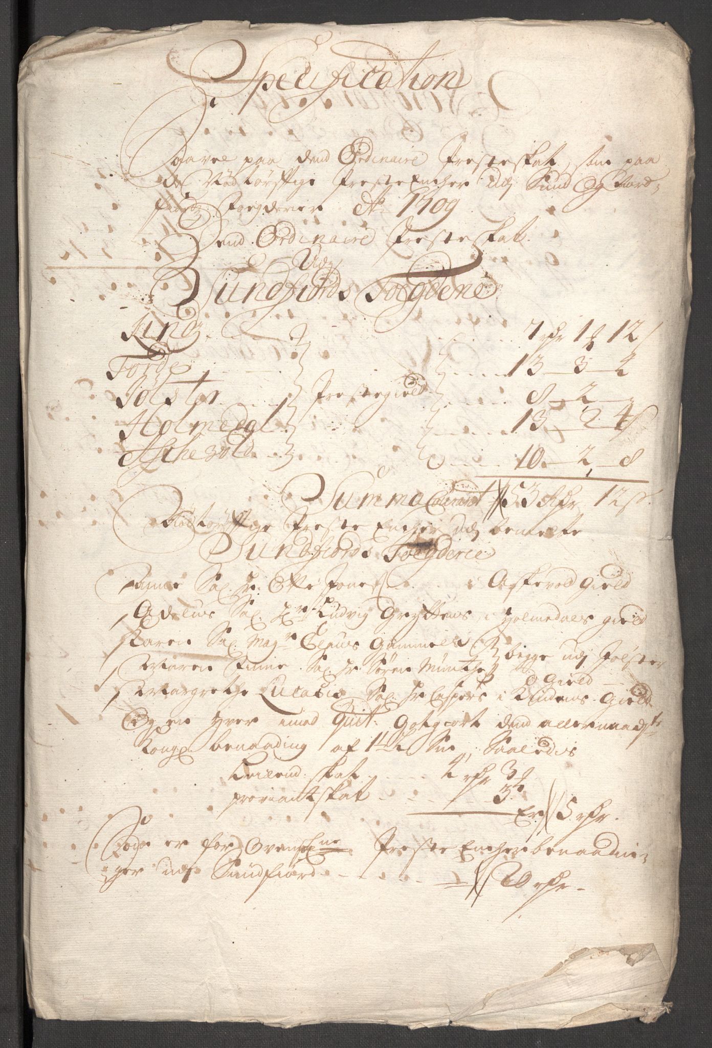 Rentekammeret inntil 1814, Reviderte regnskaper, Fogderegnskap, RA/EA-4092/R53/L3432: Fogderegnskap Sunn- og Nordfjord, 1709, p. 83