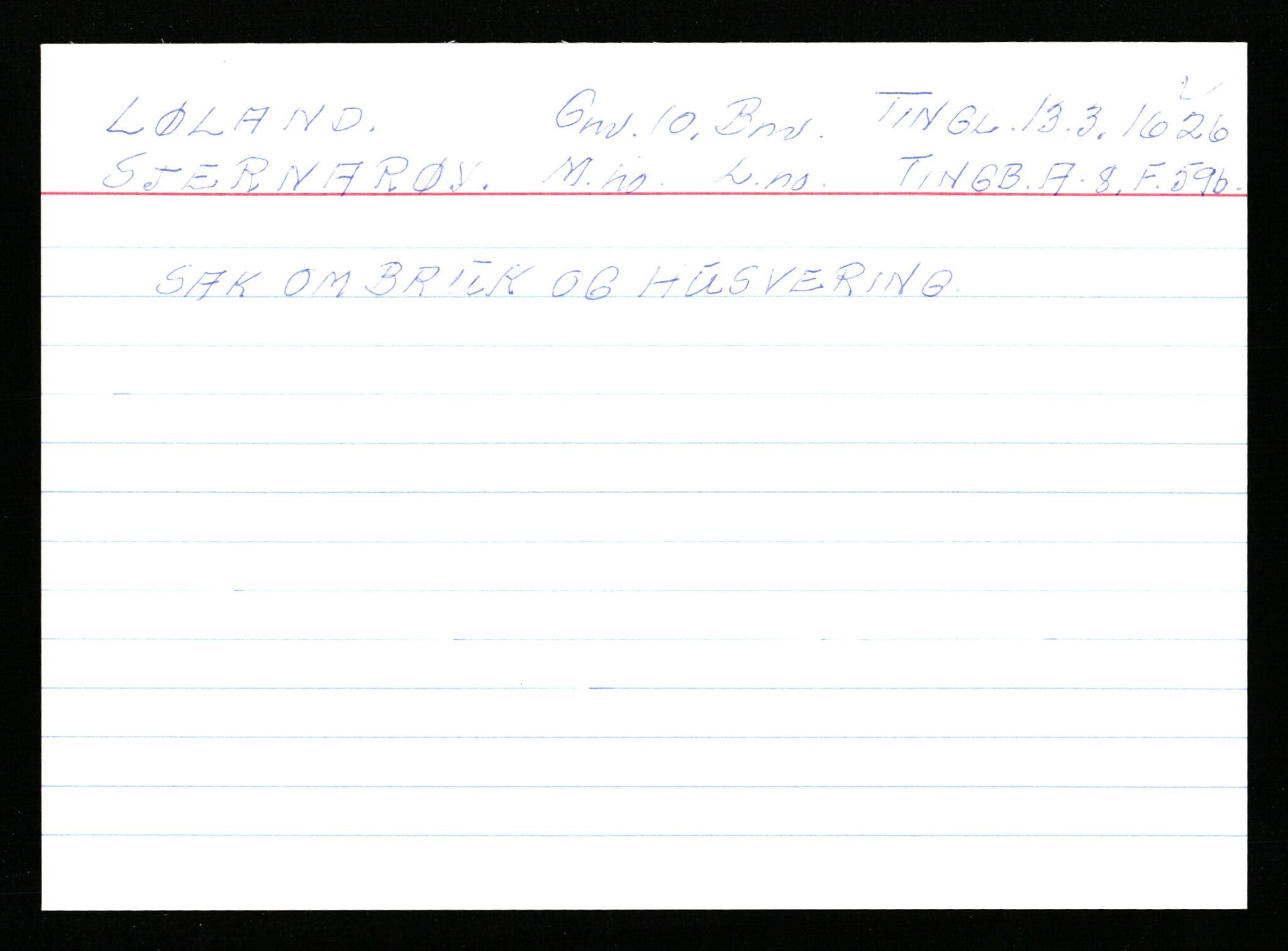 Statsarkivet i Stavanger, AV/SAST-A-101971/03/Y/Ym/L0037: Åstedskort sortert etter gårdsnavn: Lædre - Mauland, 1600-1950, p. 155