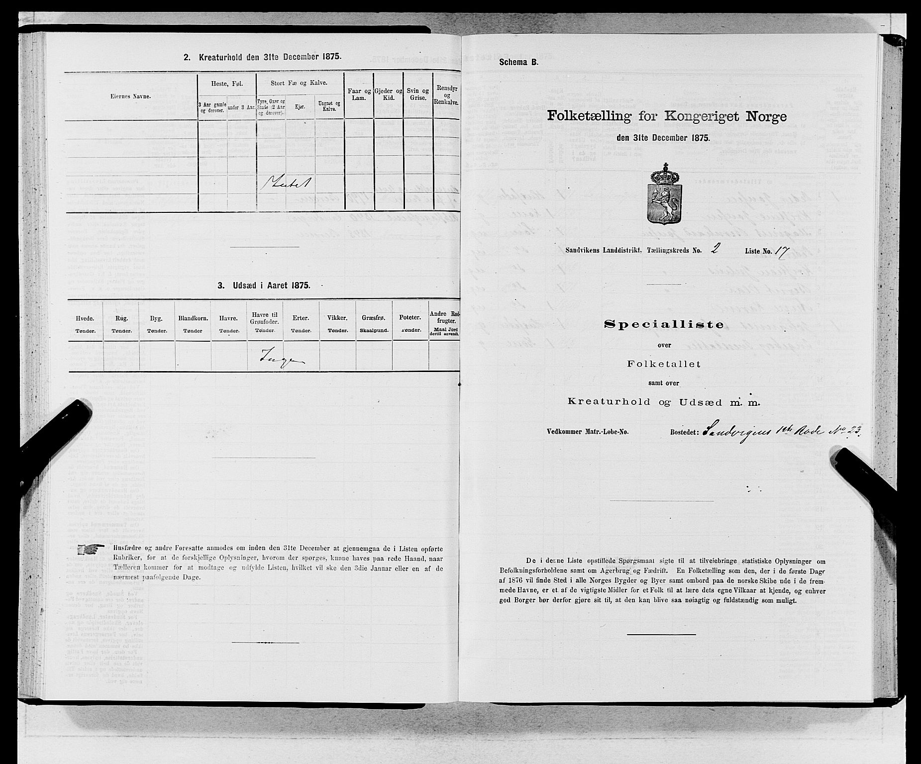 SAB, 1875 census for 1281L Bergen landdistrikt/Domkirken and Sandviken, 1875, p. 159