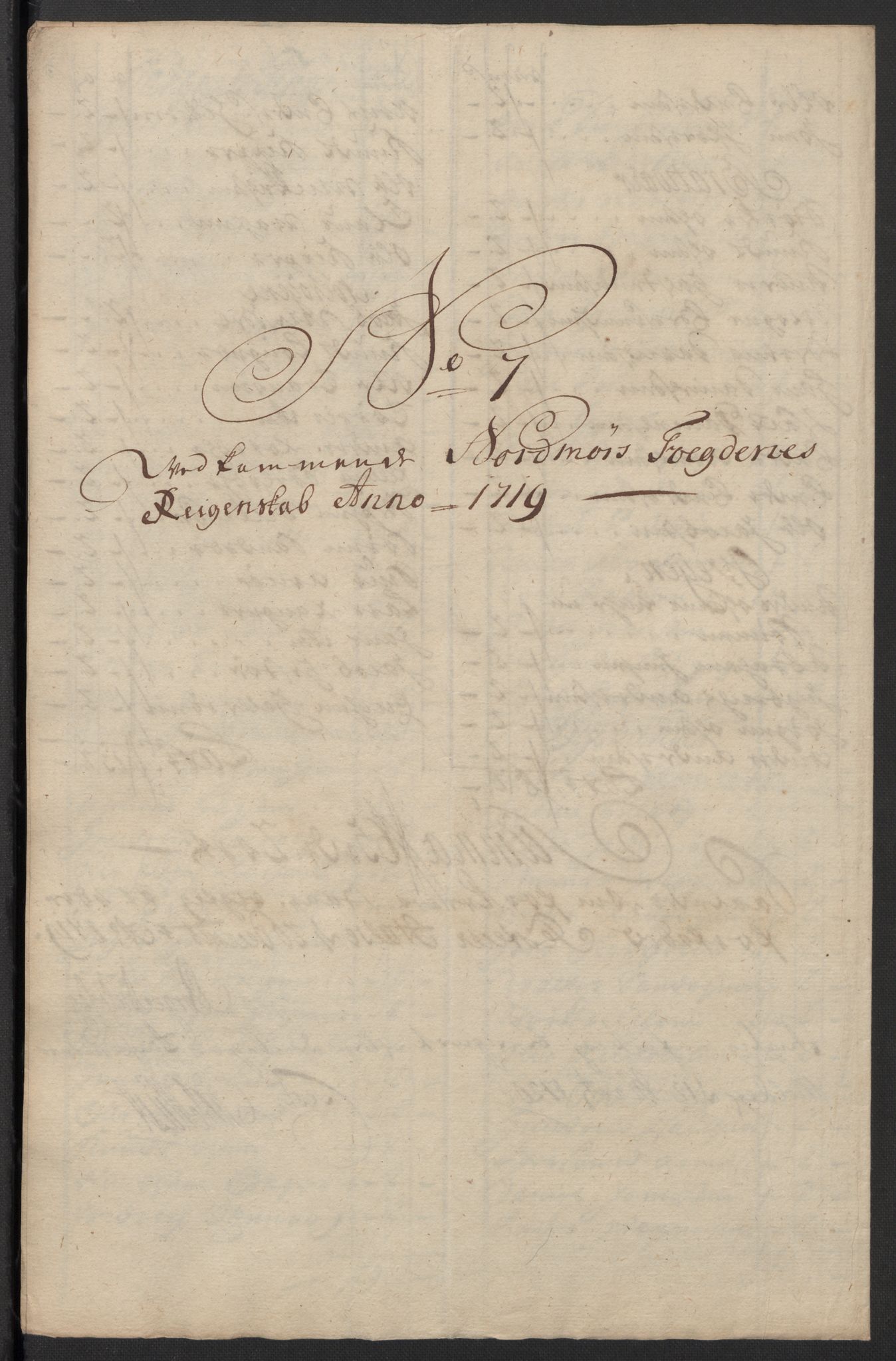 Rentekammeret inntil 1814, Reviderte regnskaper, Fogderegnskap, RA/EA-4092/R56/L3752: Fogderegnskap Nordmøre, 1719, p. 119