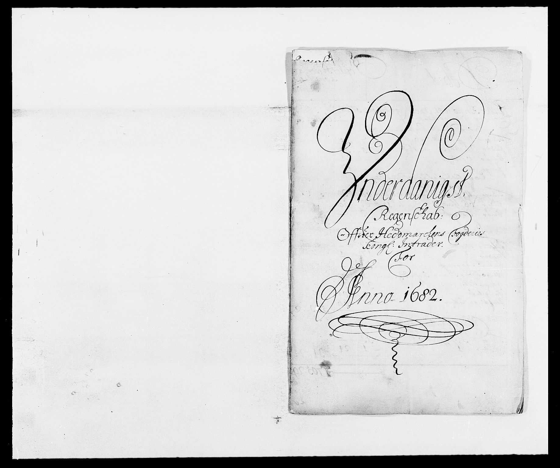 Rentekammeret inntil 1814, Reviderte regnskaper, Fogderegnskap, RA/EA-4092/R16/L1022: Fogderegnskap Hedmark, 1682, p. 1