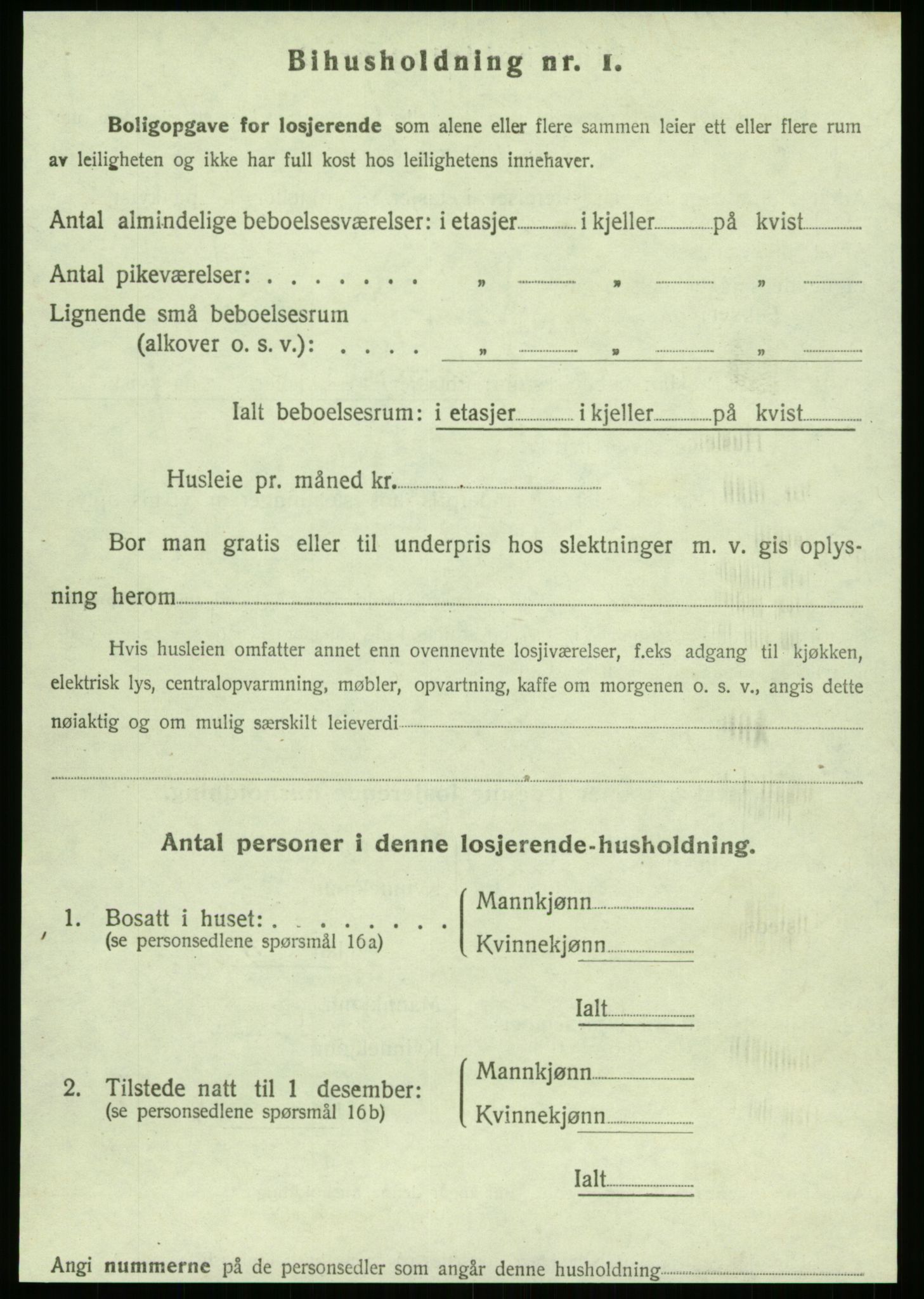 SAT, 1920 census for Kristiansund, 1920, p. 173