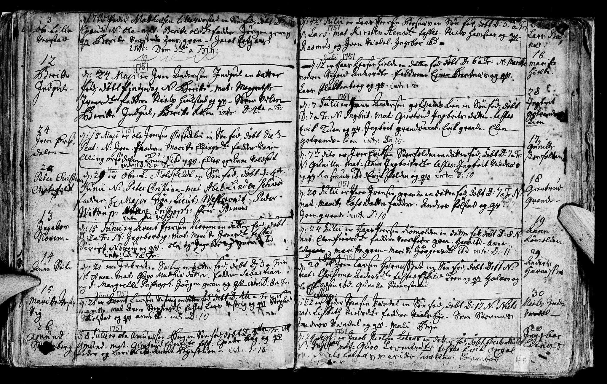 Ministerialprotokoller, klokkerbøker og fødselsregistre - Nord-Trøndelag, SAT/A-1458/730/L0272: Parish register (official) no. 730A01, 1733-1764, p. 99