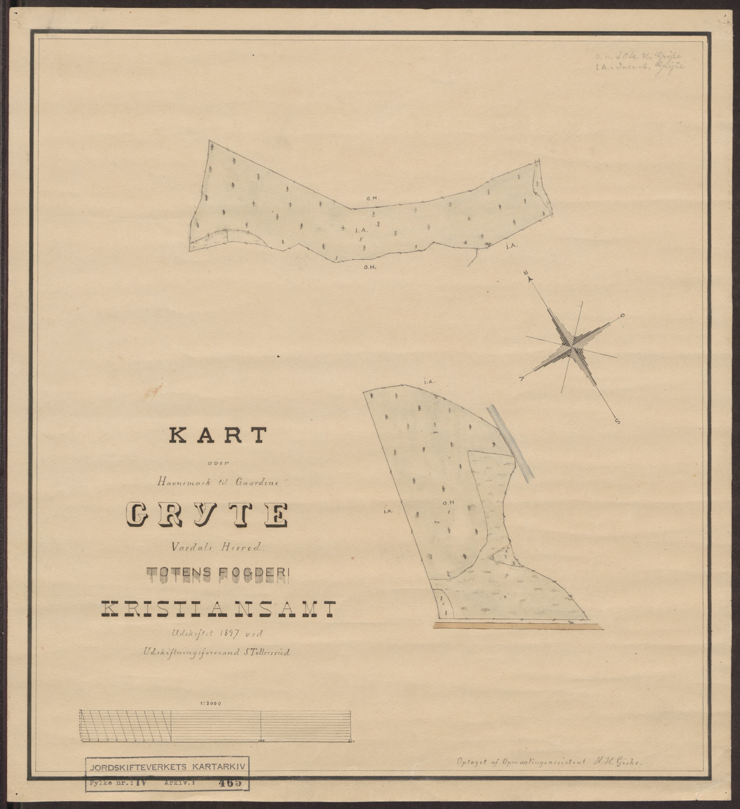Jordskifteverkets kartarkiv, RA/S-3929/T, 1859-1988, p. 551