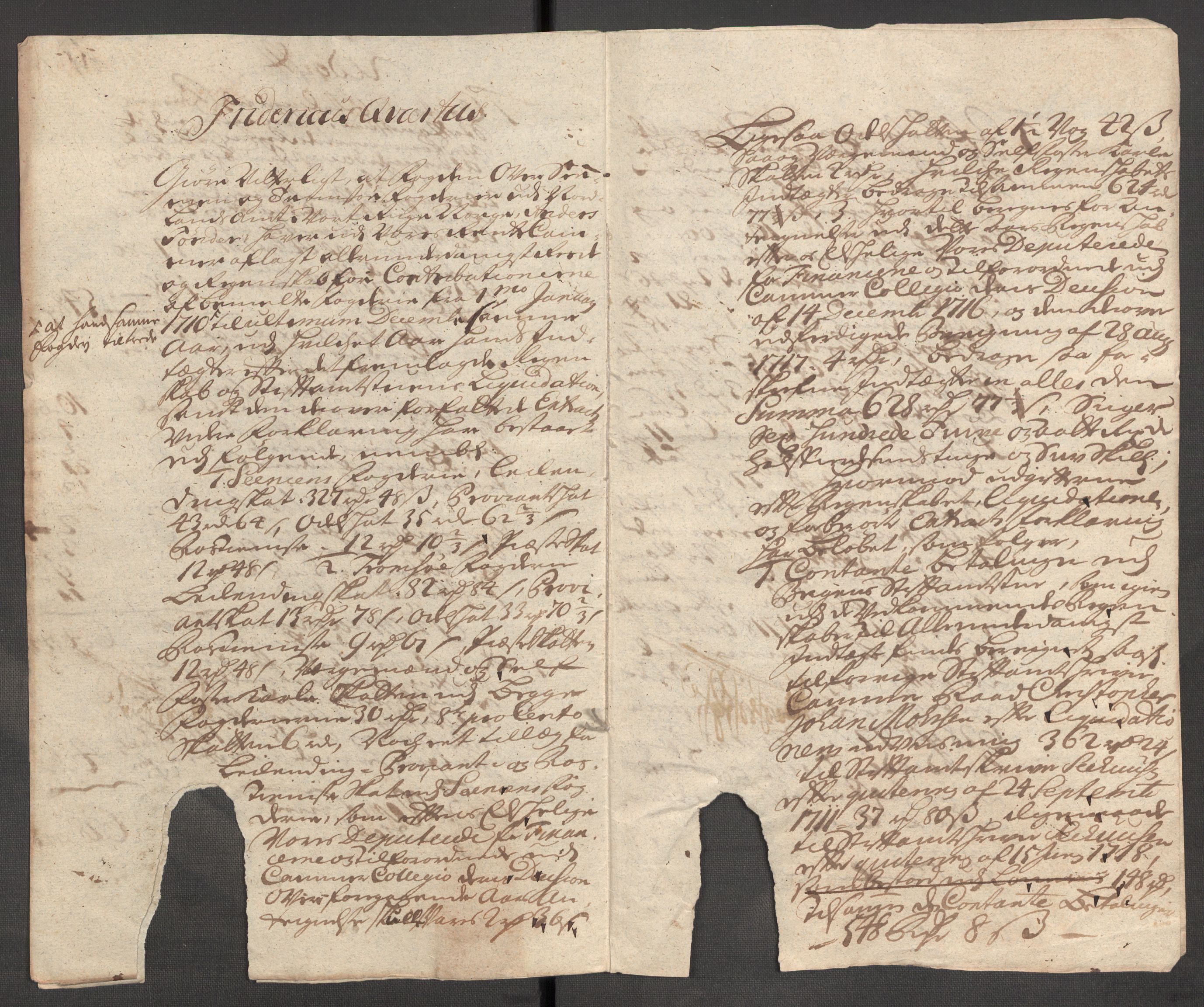 Rentekammeret inntil 1814, Reviderte regnskaper, Fogderegnskap, AV/RA-EA-4092/R68/L4757: Fogderegnskap Senja og Troms, 1708-1710, p. 304