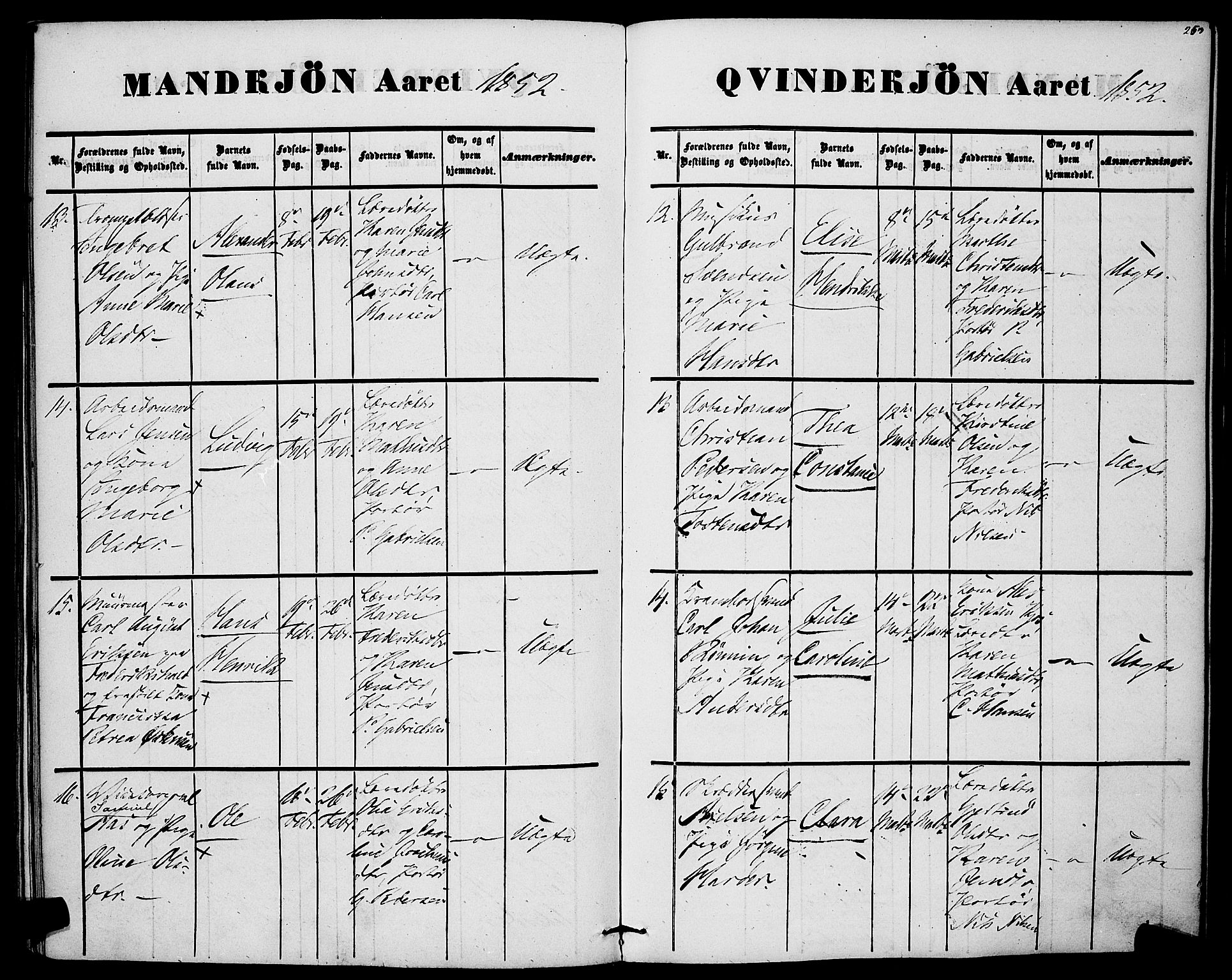 Rikshospitalet prestekontor Kirkebøker, AV/SAO-A-10309b/F/L0003: Parish register (official) no. 3, 1841-1853, p. 253