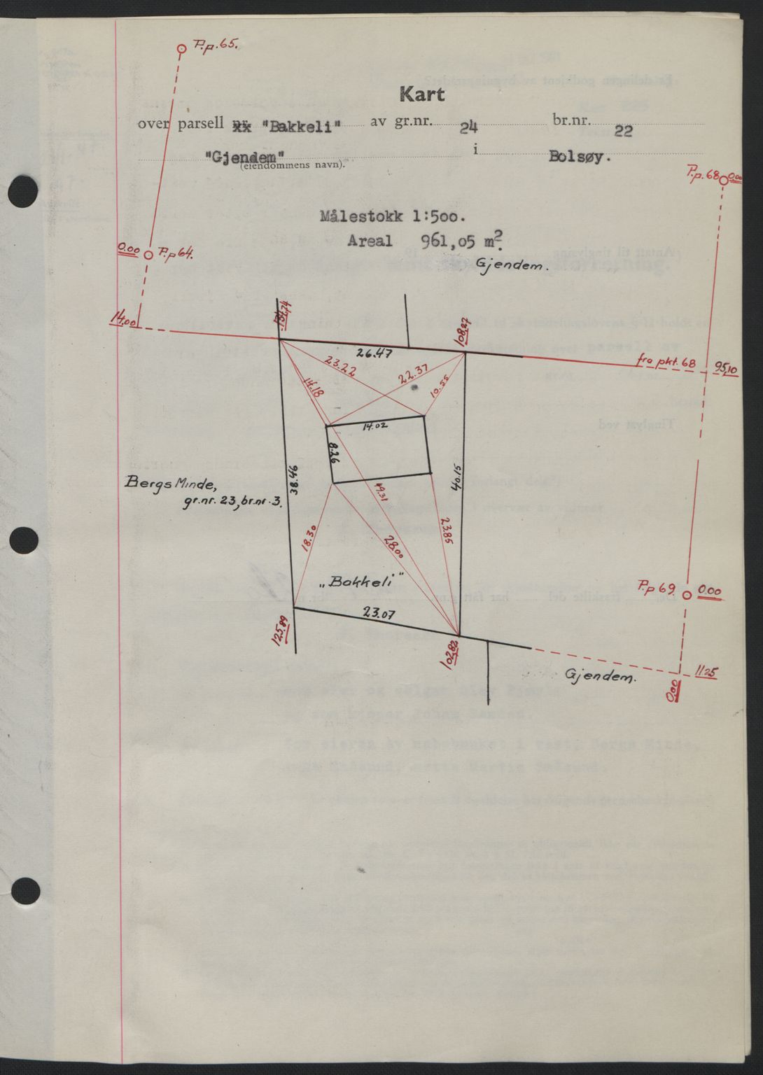 Romsdal sorenskriveri, SAT/A-4149/1/2/2C: Mortgage book no. A22, 1947-1947, Diary no: : 197/1947