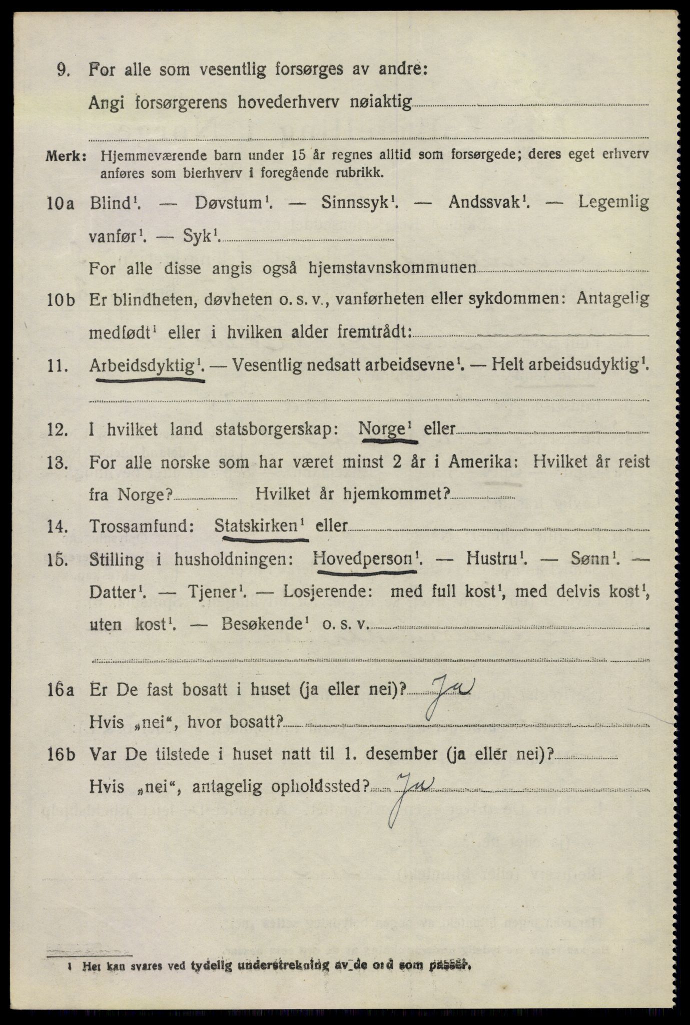 SAO, 1920 census for Nannestad, 1920, p. 7499