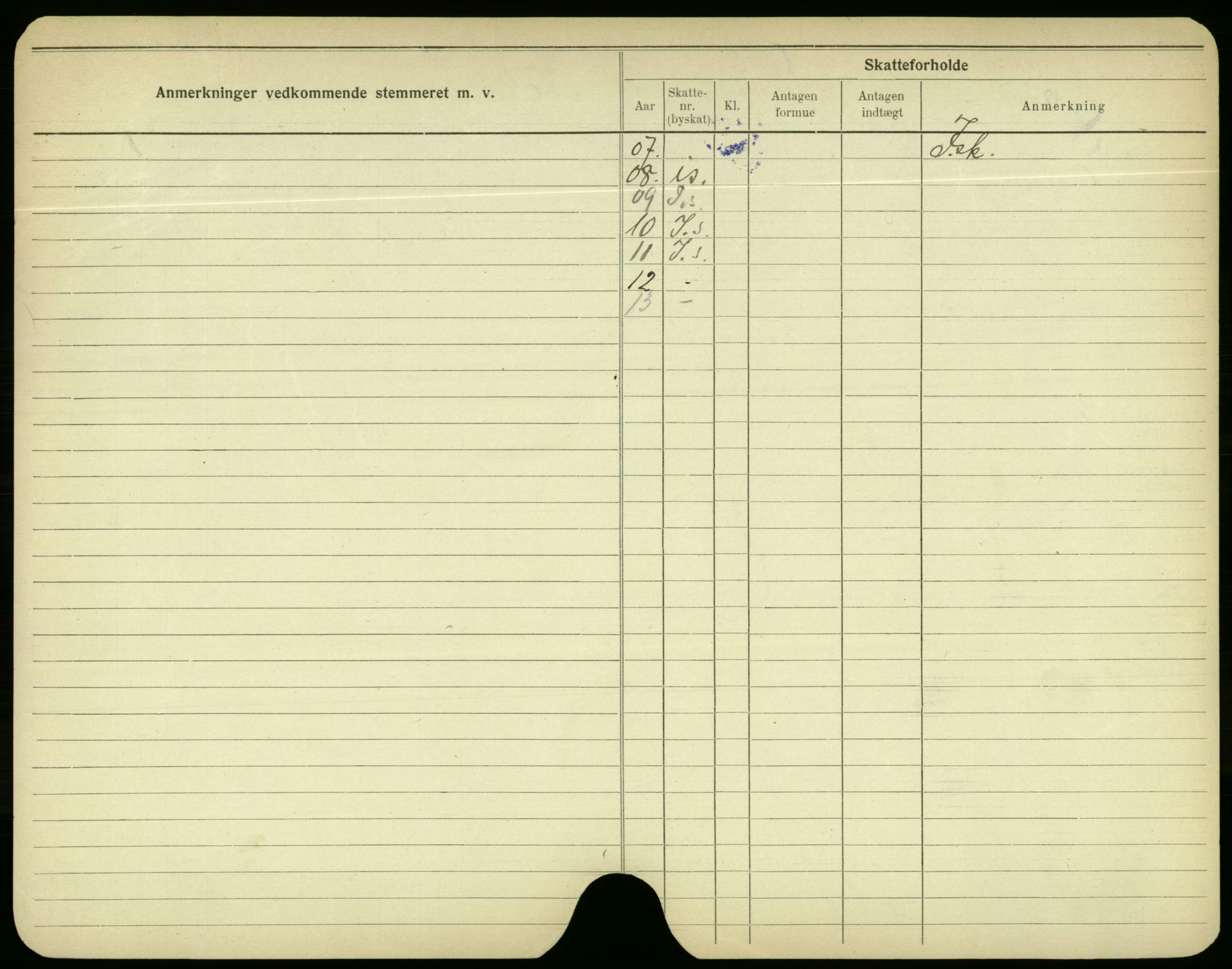 Oslo folkeregister, Registerkort, AV/SAO-A-11715/F/Fa/Fac/L0003: Menn, 1906-1914, p. 479b