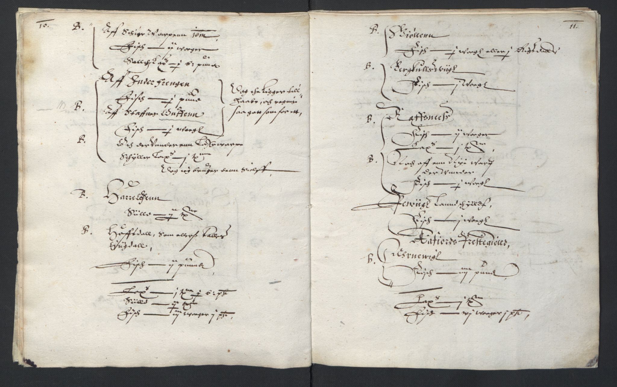 Stattholderembetet 1572-1771, AV/RA-EA-2870/Ek/L0007/0001: Jordebøker til utlikning av rosstjeneste 1624-1626: / Adelsjordebøker, 1624-1625, p. 12