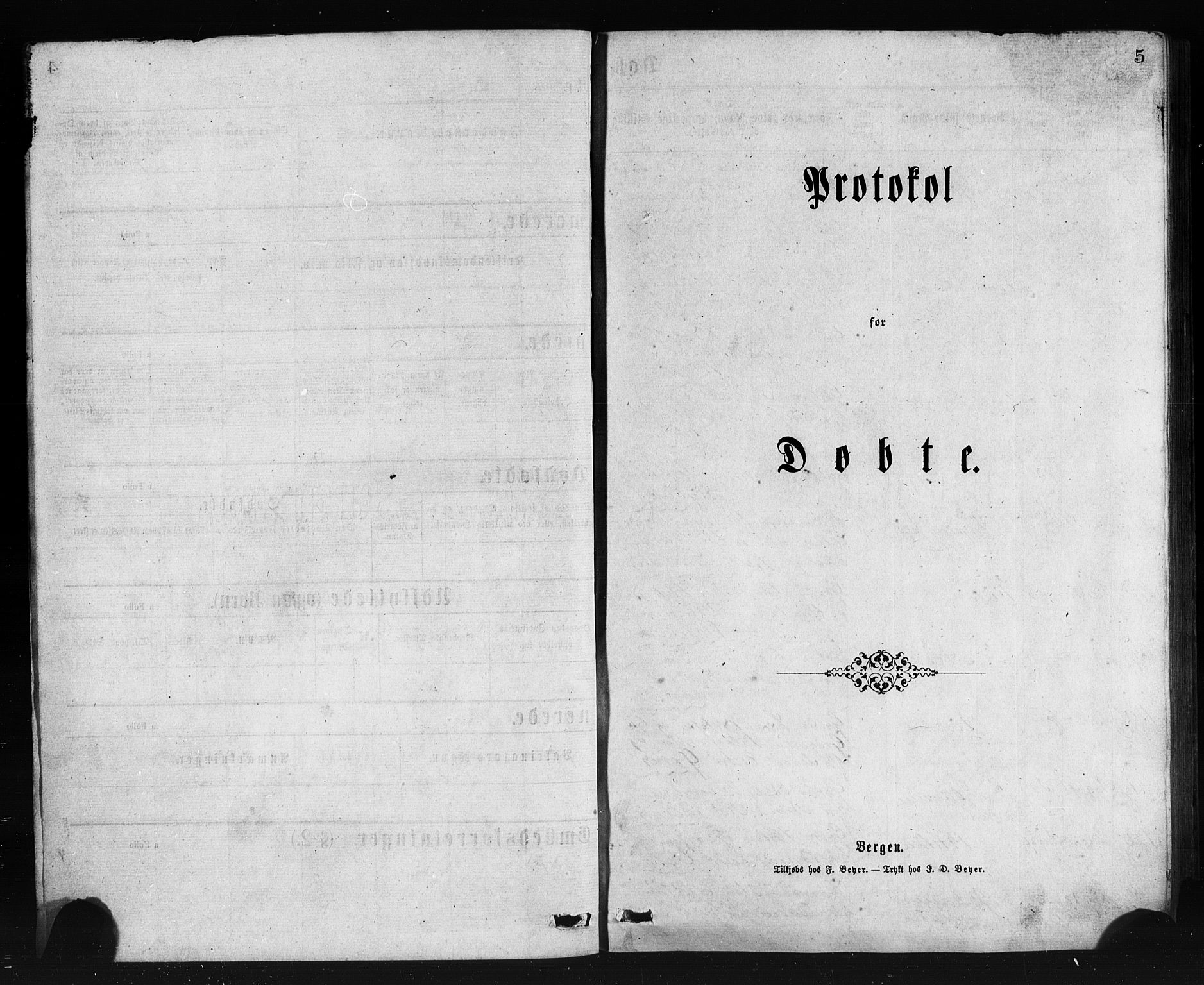Lindås Sokneprestembete, SAB/A-76701/H/Haa: Parish register (official) no. A 18, 1869-1885, p. 5