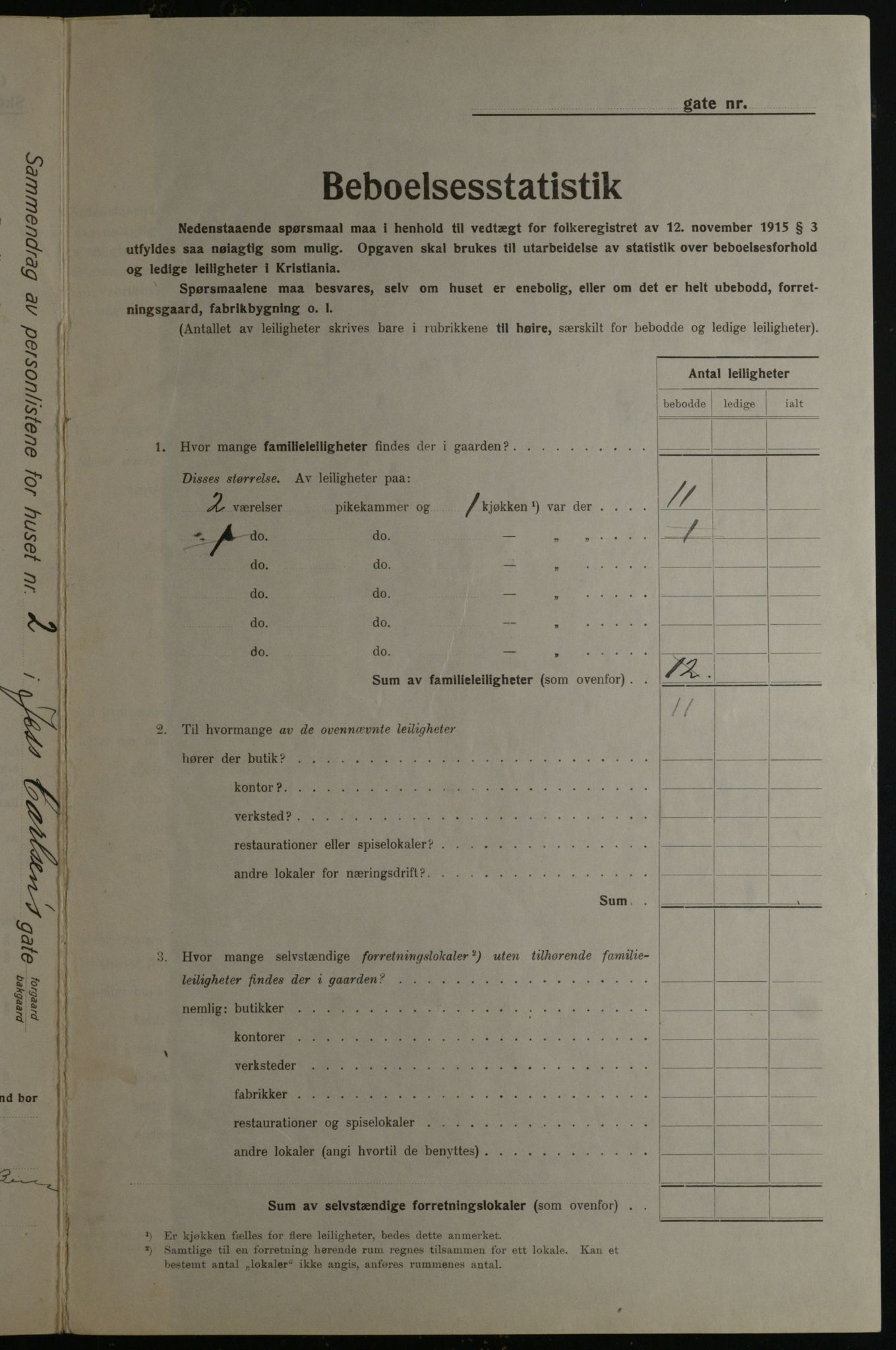 OBA, Municipal Census 1923 for Kristiania, 1923, p. 52596