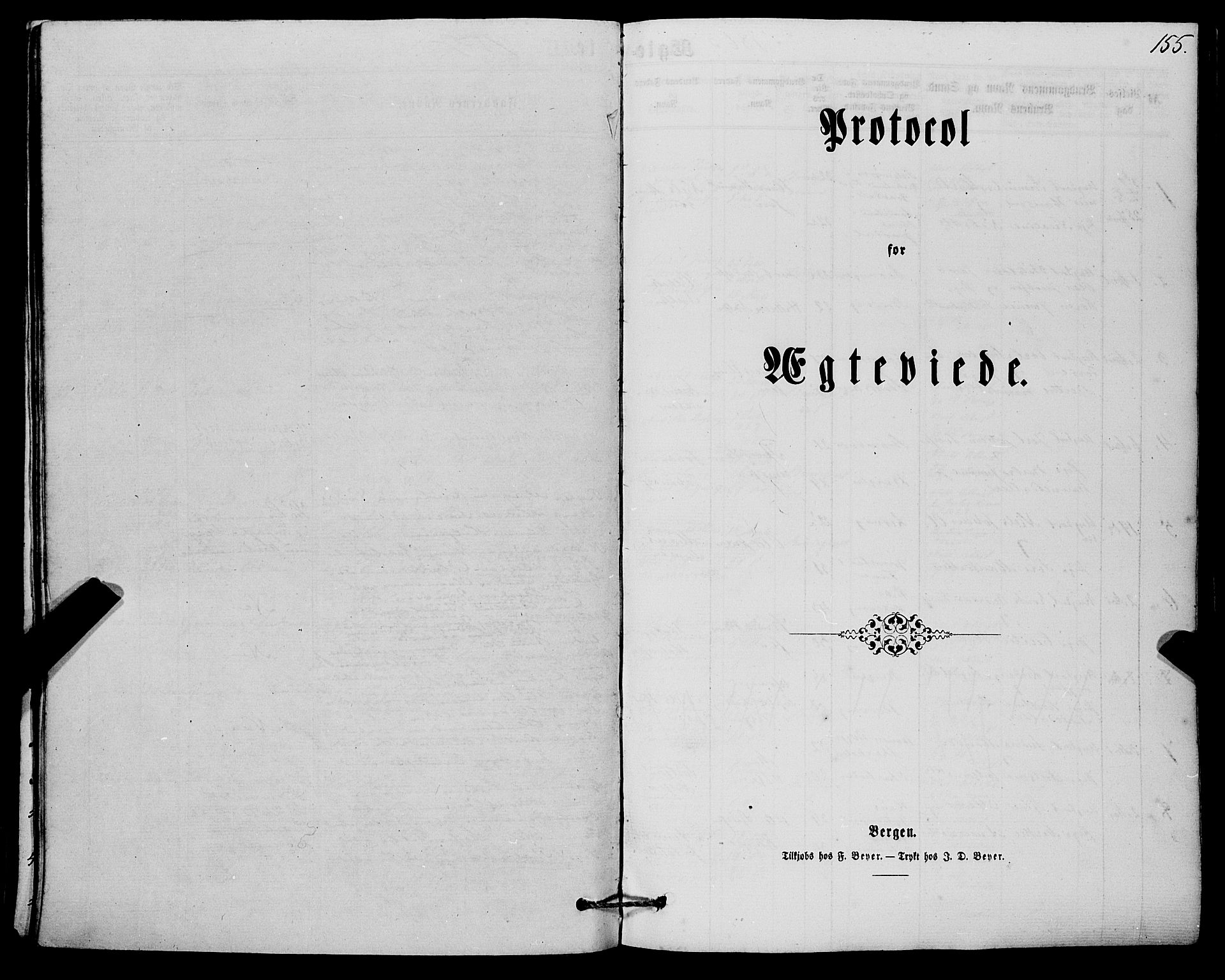 Askøy Sokneprestembete, SAB/A-74101/H/Ha/Haa/Haaa/L0009: Parish register (official) no. A 9, 1863-1877, p. 155