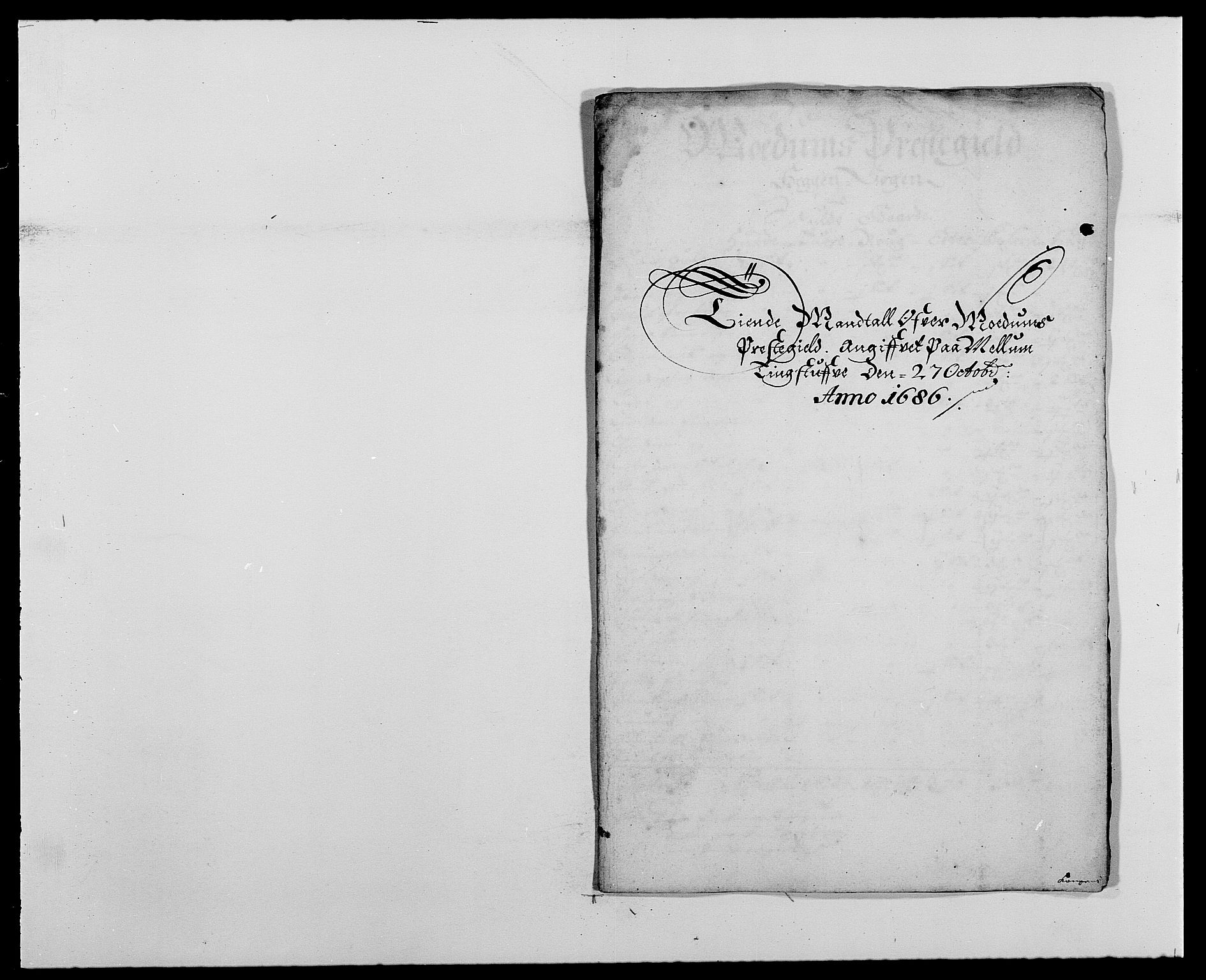 Rentekammeret inntil 1814, Reviderte regnskaper, Fogderegnskap, RA/EA-4092/R25/L1678: Fogderegnskap Buskerud, 1685-1686, p. 383
