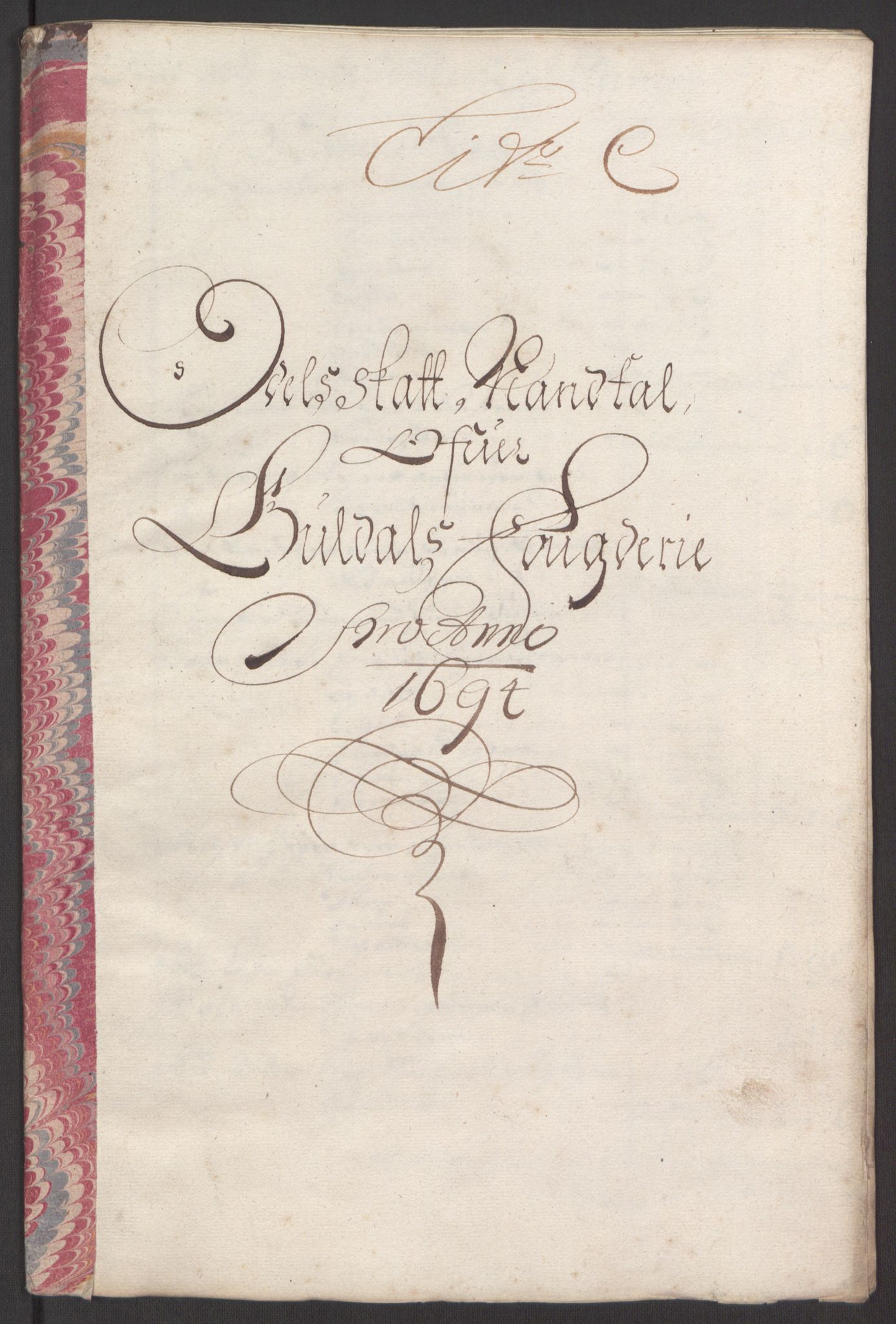 Rentekammeret inntil 1814, Reviderte regnskaper, Fogderegnskap, RA/EA-4092/R60/L3944: Fogderegnskap Orkdal og Gauldal, 1694, p. 331