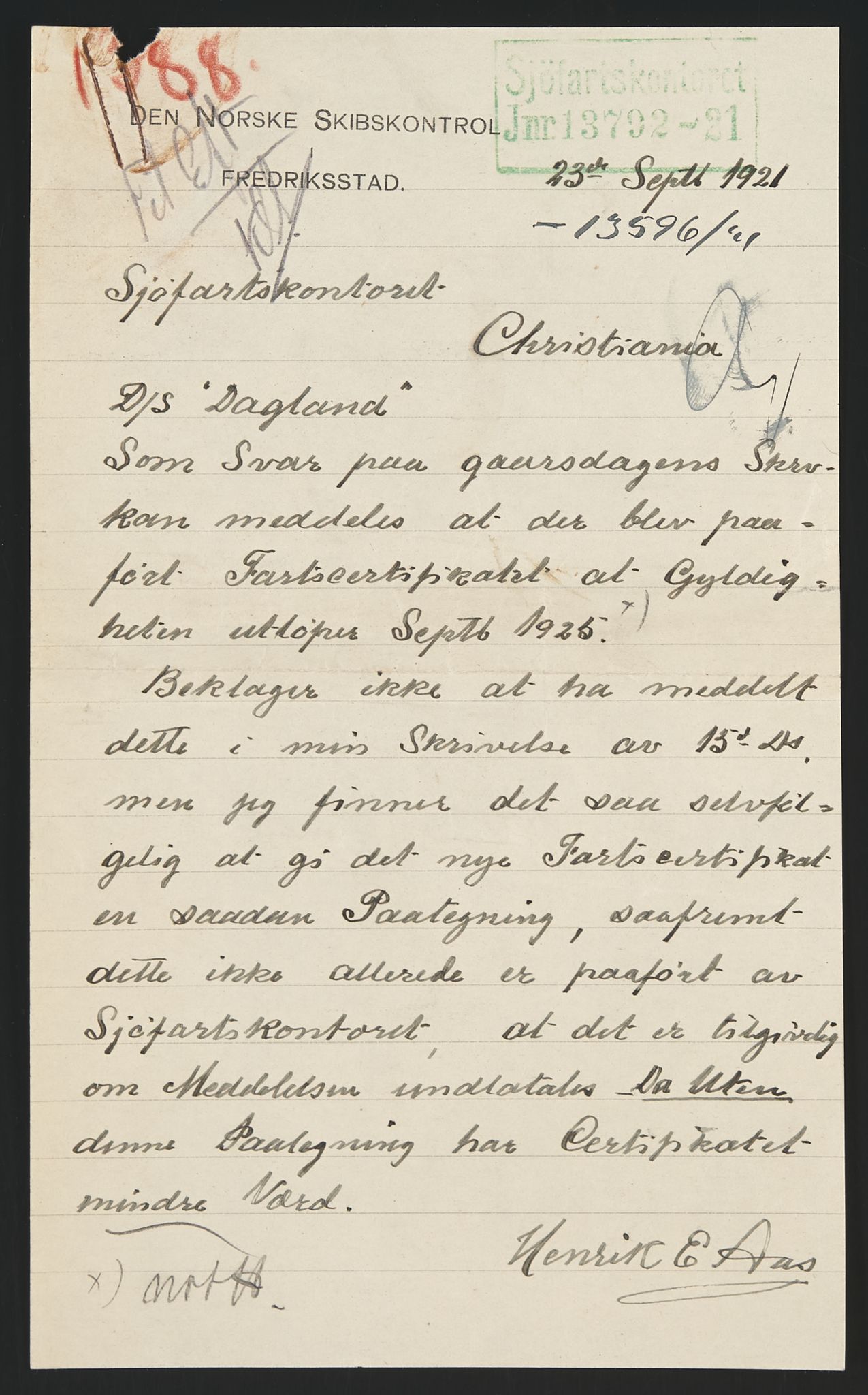 Sjøfartsdirektoratet med forløpere, skipsmapper slettede skip, AV/RA-S-4998/F/Fa/L0225: --, 1867-1925, p. 361