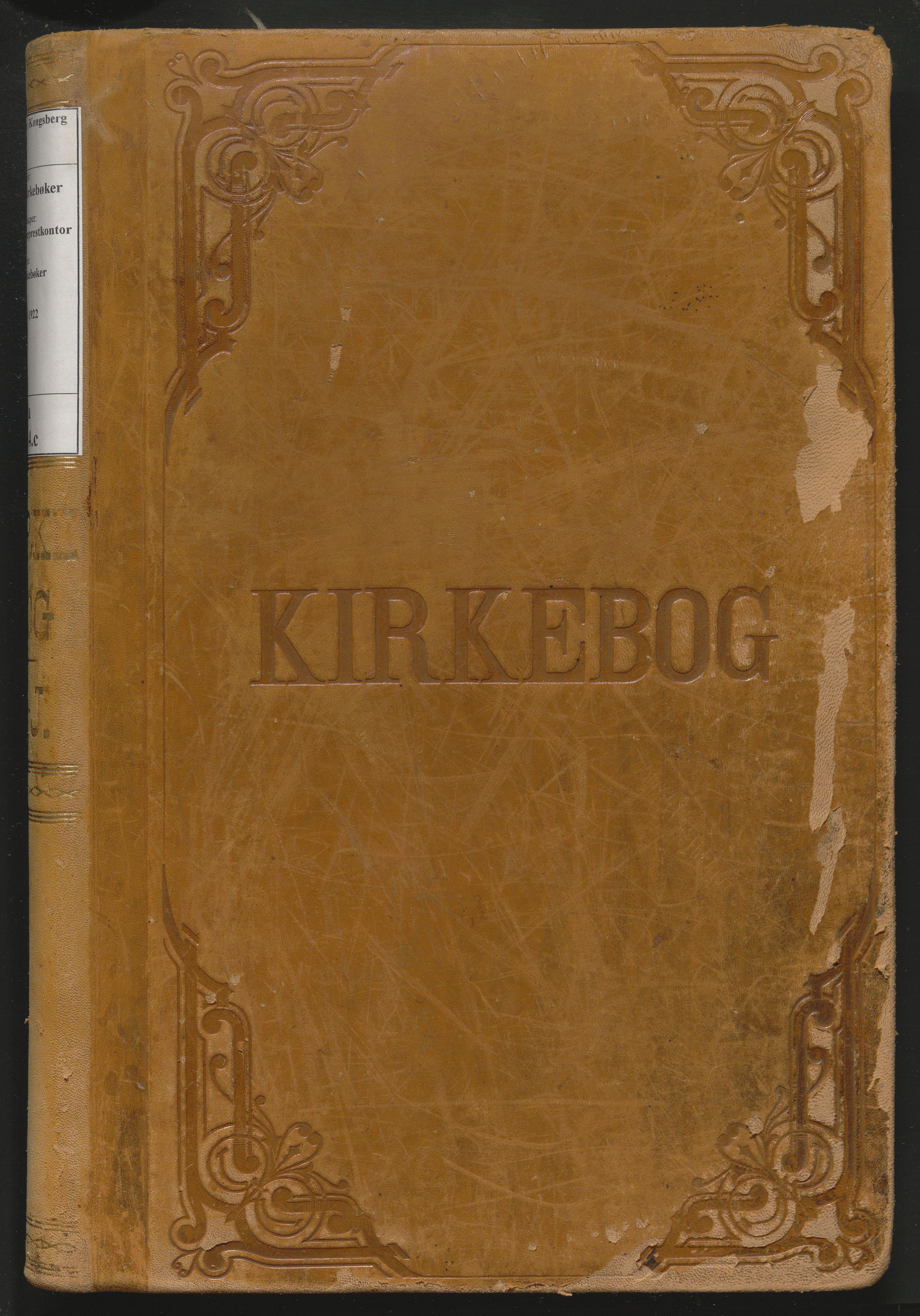 Modum kirkebøker, AV/SAKO-A-234/F/Fa/L0014c: Parish register (official) no. 14c, 1907-1922