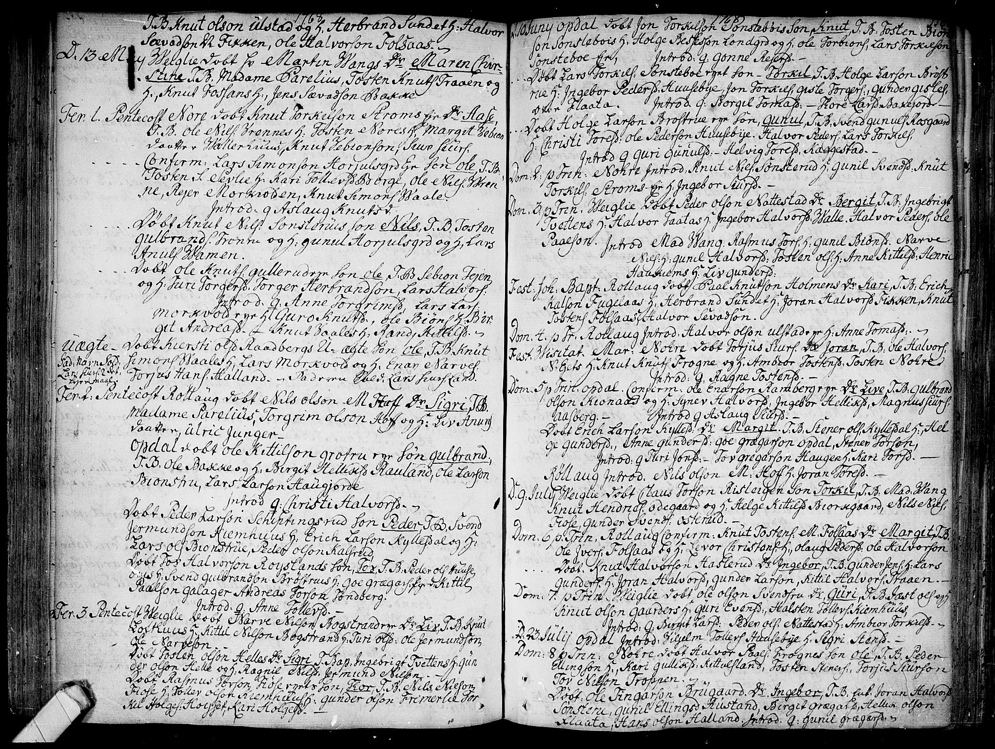 Rollag kirkebøker, AV/SAKO-A-240/F/Fa/L0003: Parish register (official) no. I 3, 1743-1778, p. 116