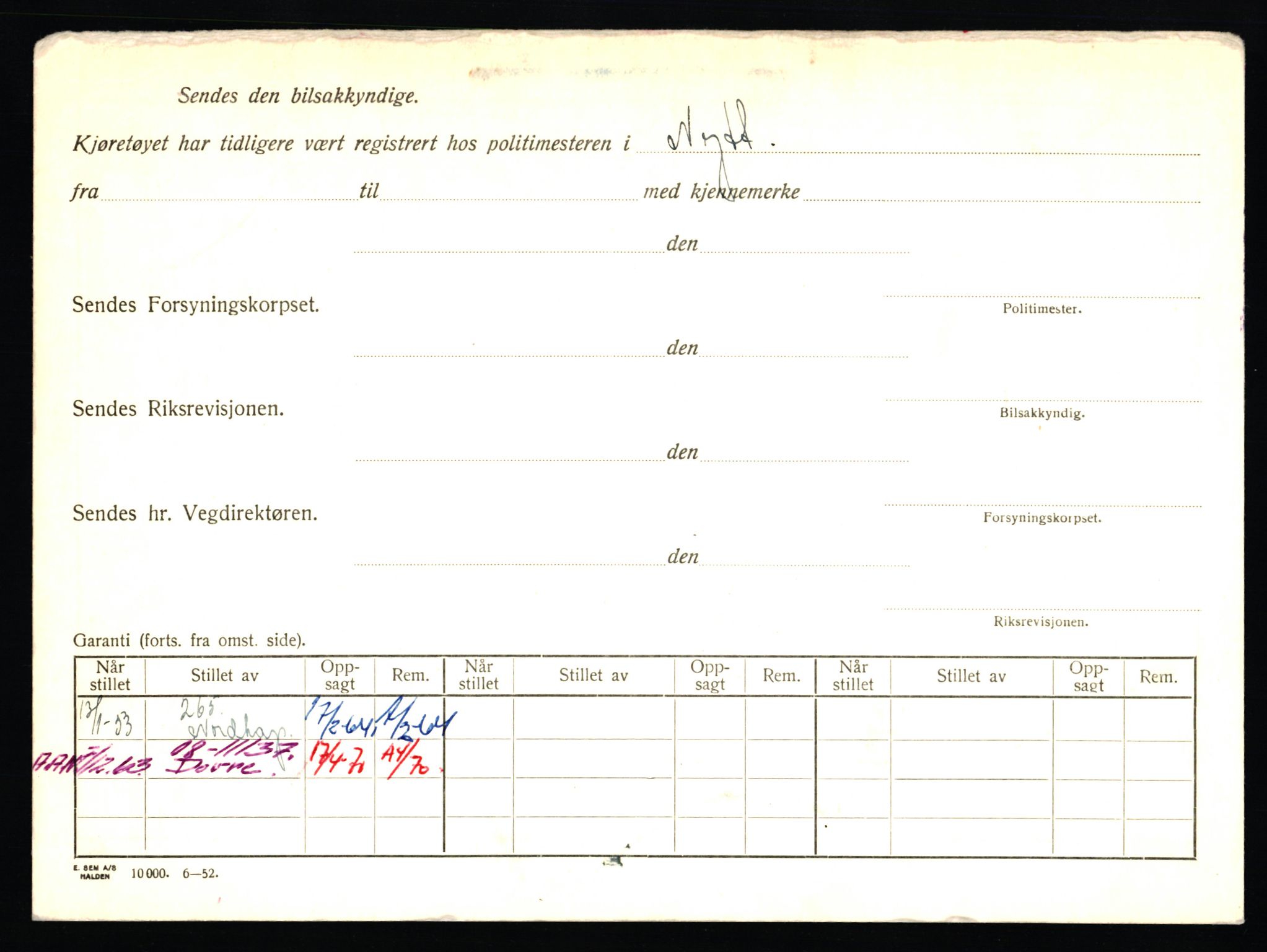 Stavanger trafikkstasjon, AV/SAST-A-101942/0/F/L0045: L-27000 - L-27799, 1930-1971, p. 466