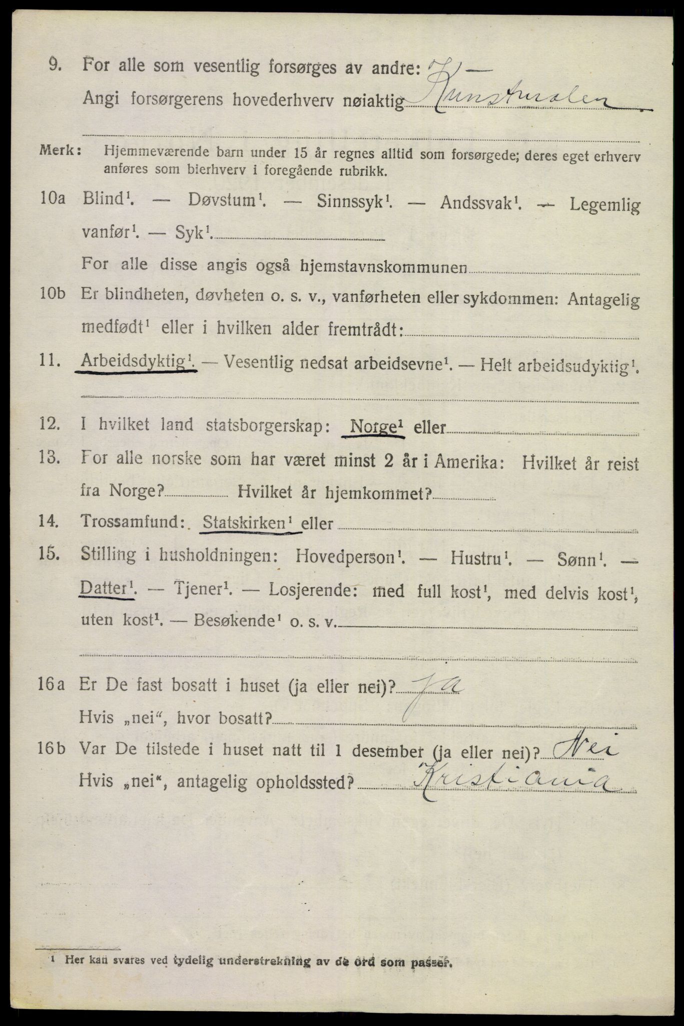 SAKO, 1920 census for Sigdal, 1920, p. 8411