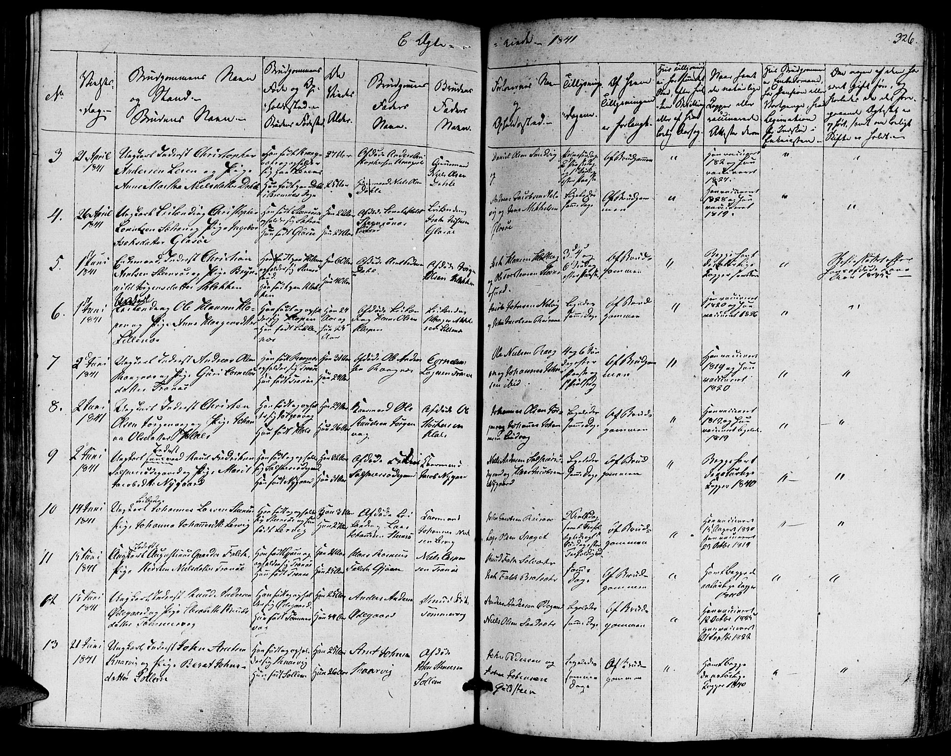 Ministerialprotokoller, klokkerbøker og fødselsregistre - Møre og Romsdal, AV/SAT-A-1454/581/L0936: Parish register (official) no. 581A04, 1836-1852, p. 326