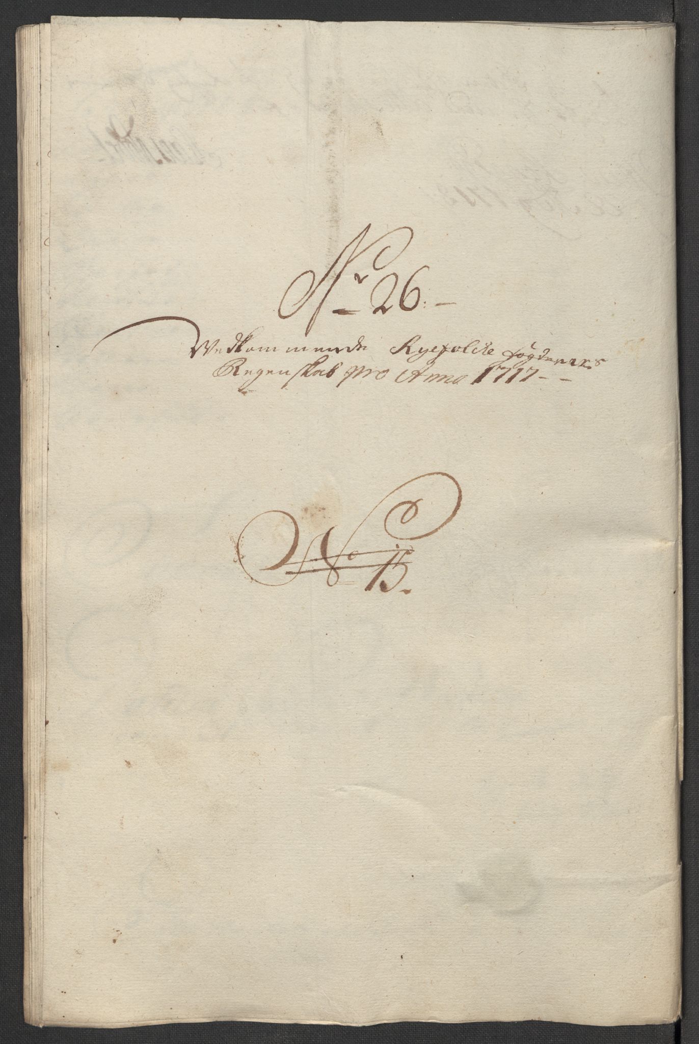 Rentekammeret inntil 1814, Reviderte regnskaper, Fogderegnskap, AV/RA-EA-4092/R47/L2870: Fogderegnskap Ryfylke, 1717, p. 208