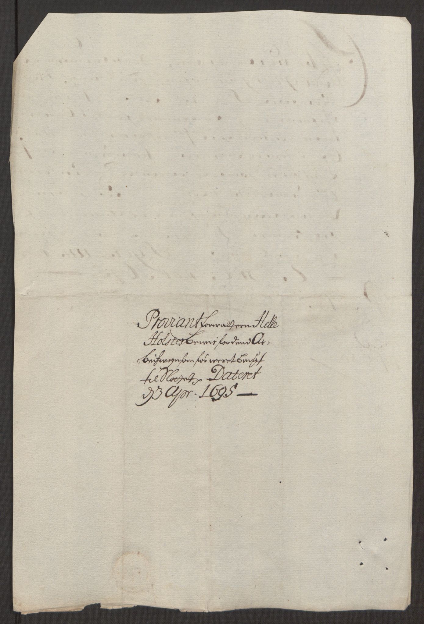 Rentekammeret inntil 1814, Reviderte regnskaper, Fogderegnskap, AV/RA-EA-4092/R10/L0439: Fogderegnskap Aker og Follo, 1695, p. 216