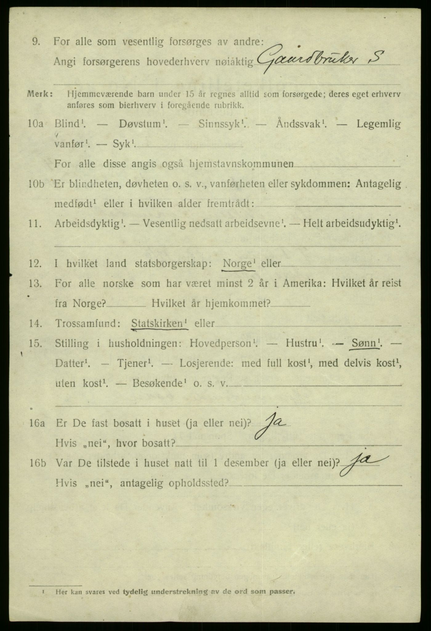 SAB, 1920 census for Masfjorden, 1920, p. 1678