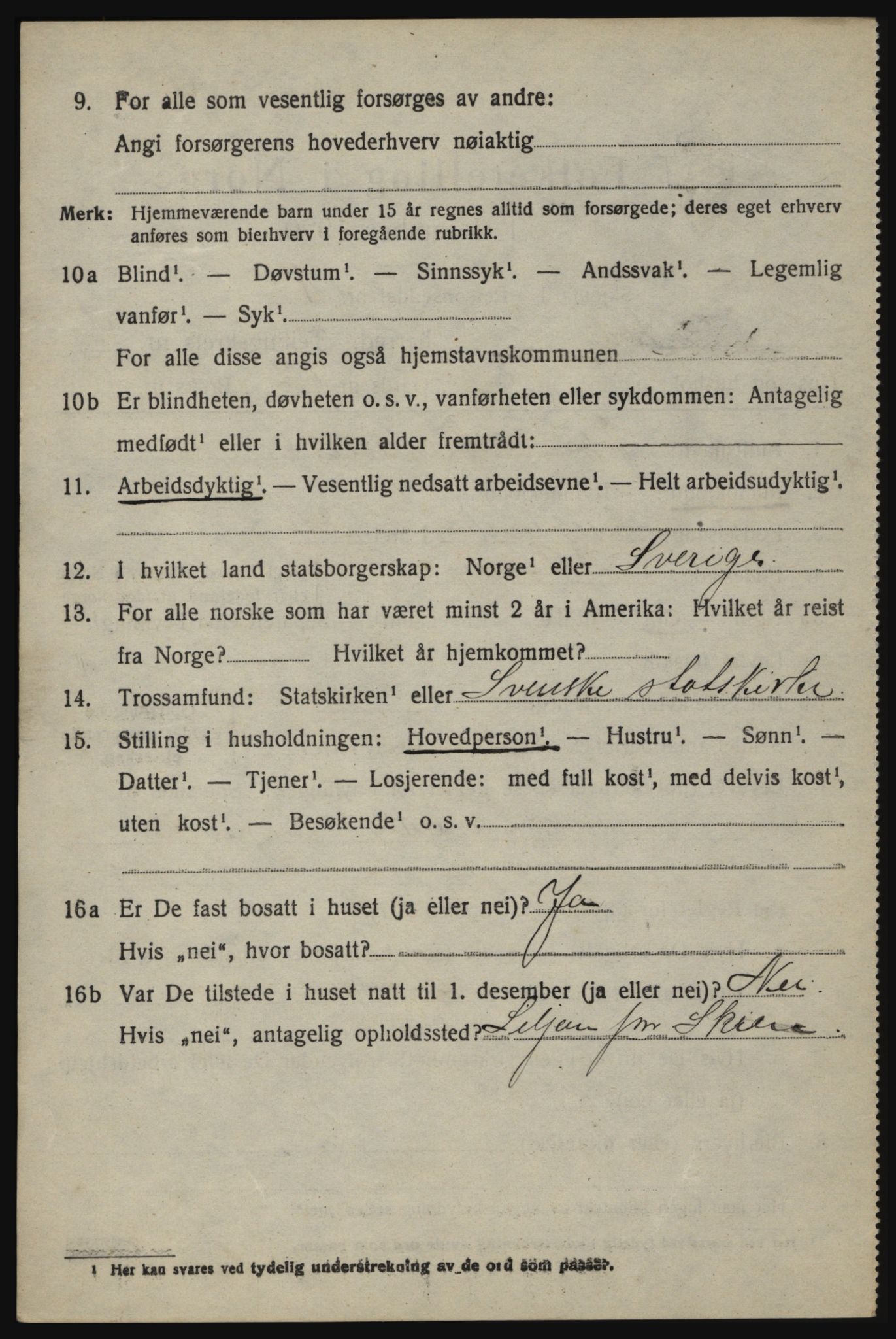 SAO, 1920 census for Idd, 1920, p. 8714