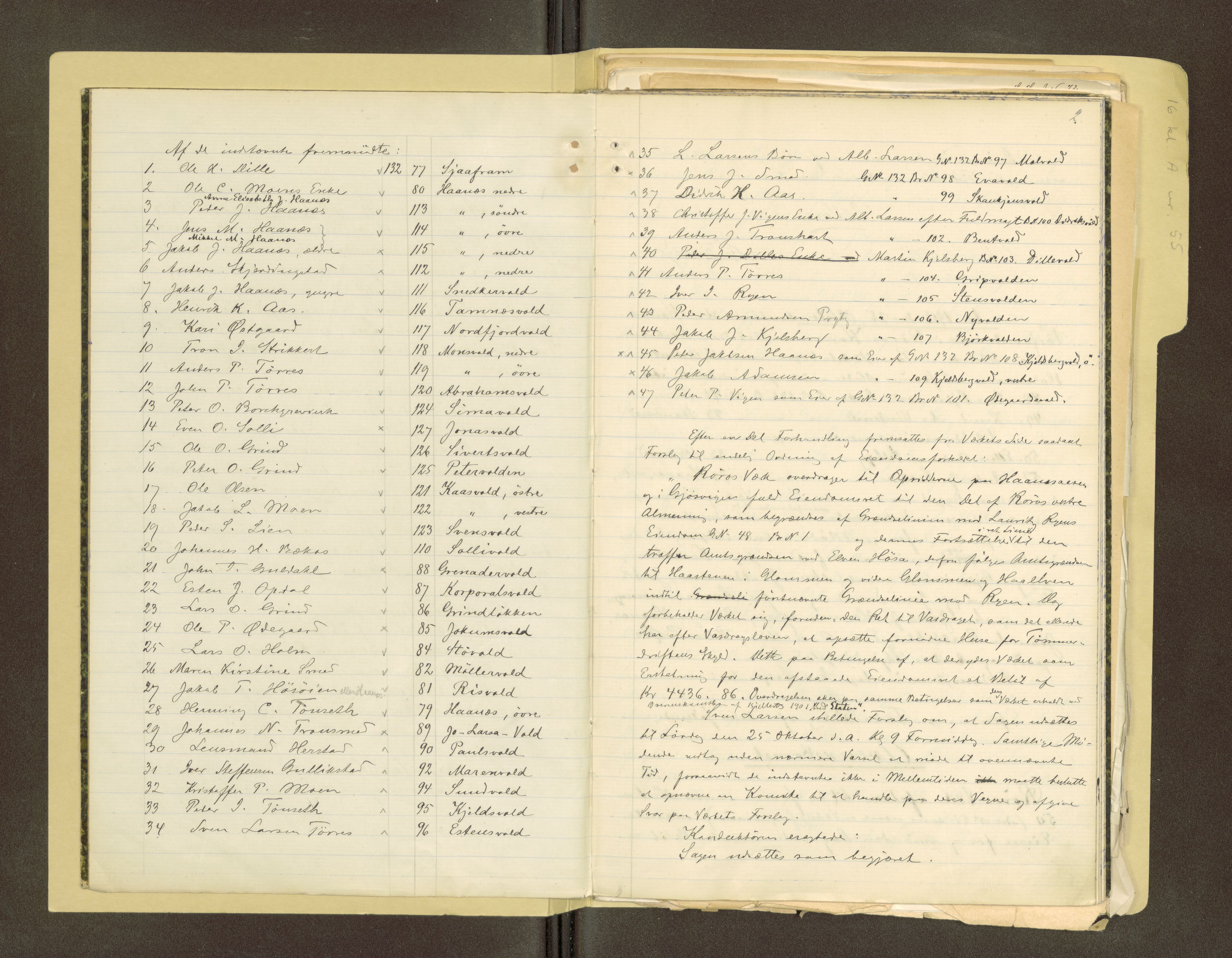 Røros kobberverk, AV/SAT-PA-0211/1/16/16A1/L0005: Jordegodset omkring Røros, 1729-1923, p. 373