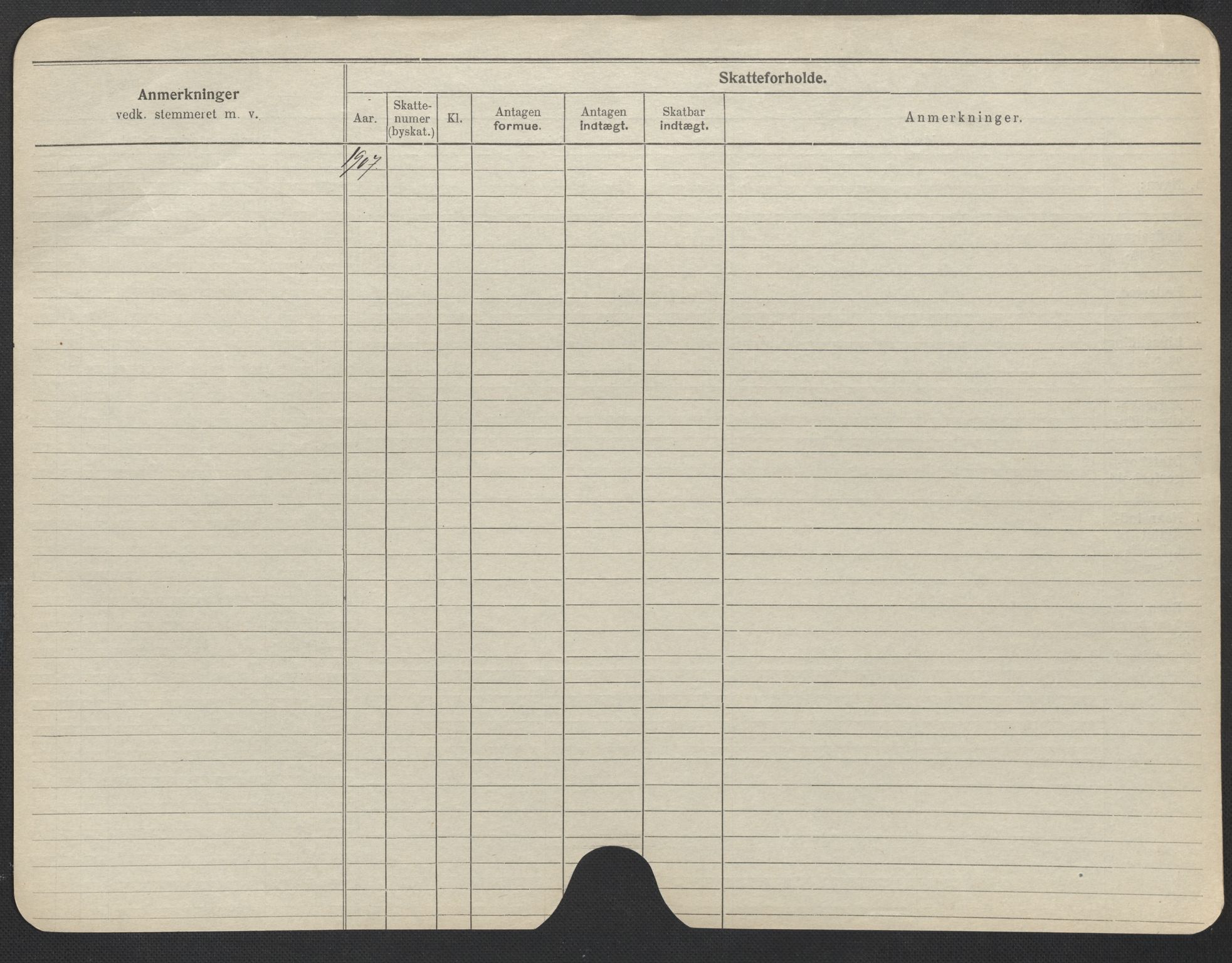 Oslo folkeregister, Registerkort, AV/SAO-A-11715/F/Fa/Fac/L0022: Kvinner, 1906-1914, p. 1097b