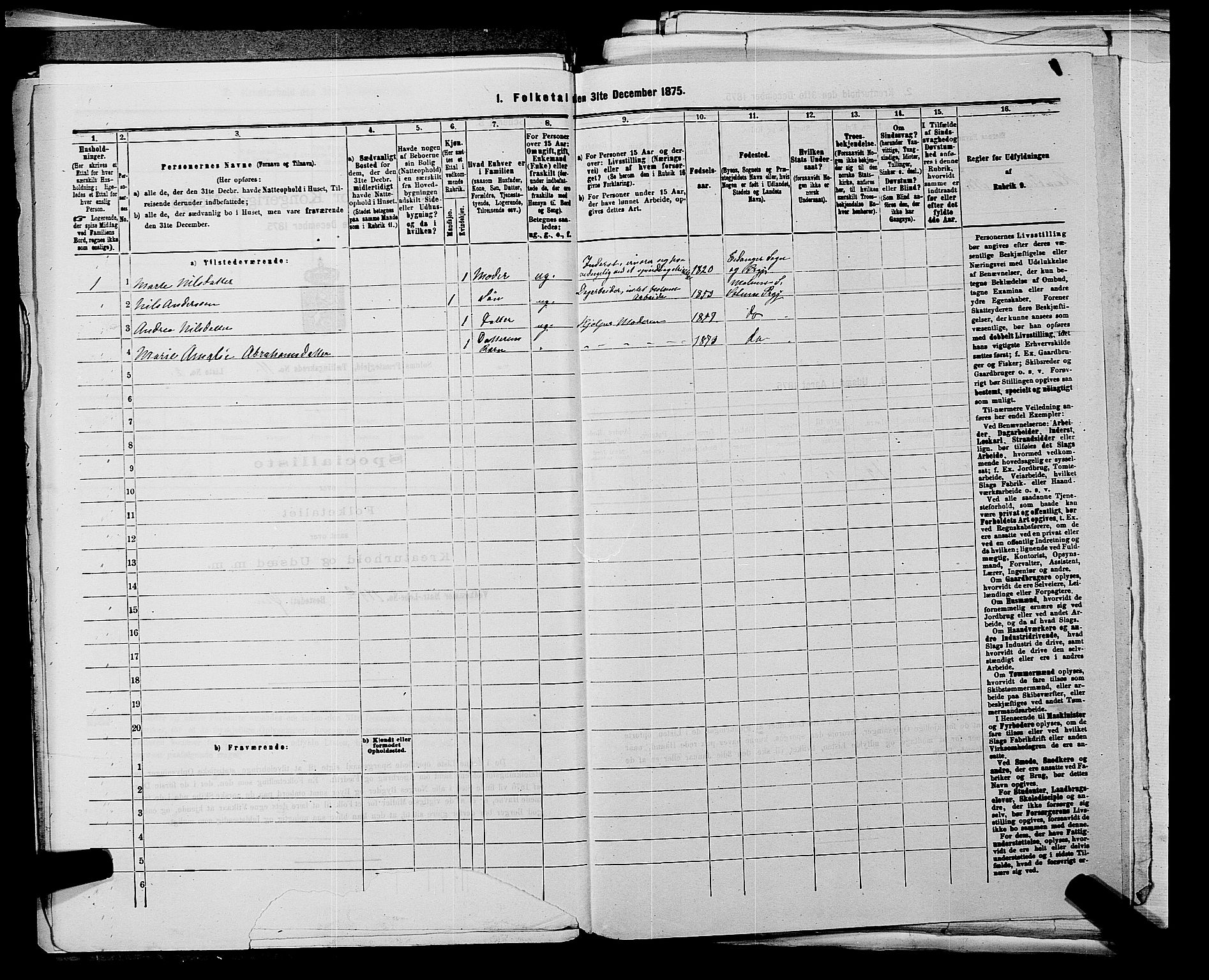 SAKO, 1875 census for 0818P Solum, 1875, p. 1779