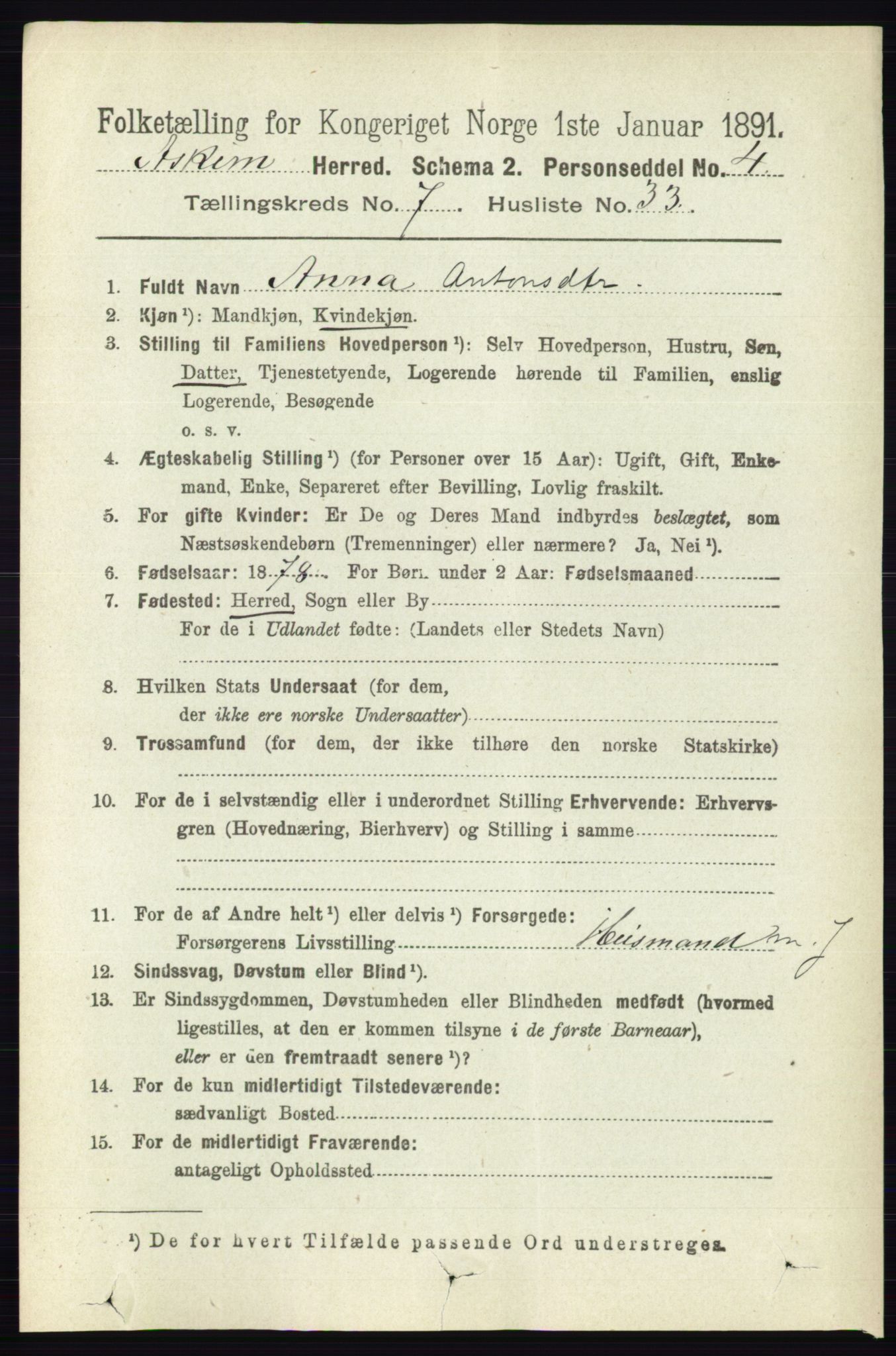 RA, 1891 census for 0124 Askim, 1891, p. 1202