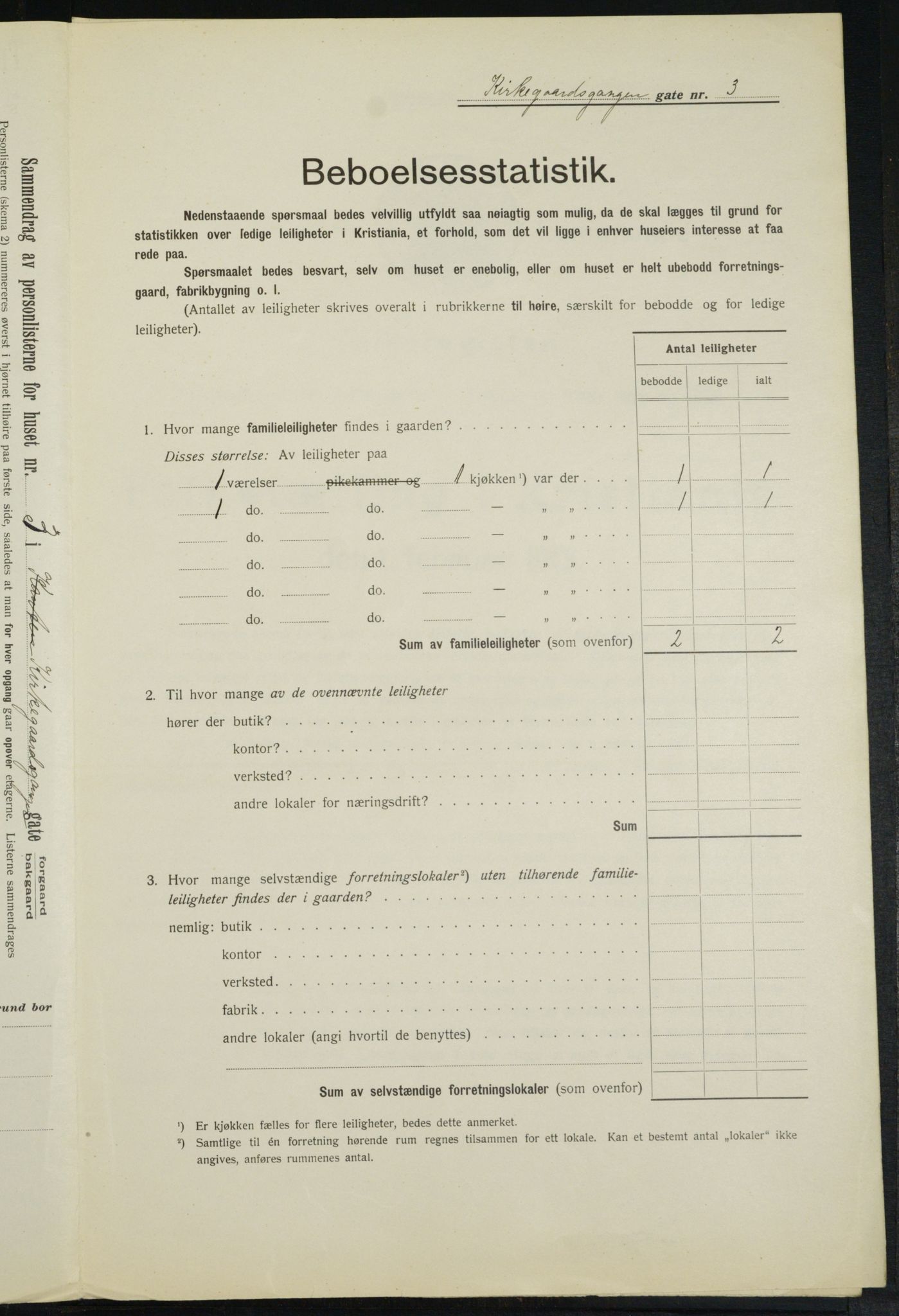 OBA, Municipal Census 1913 for Kristiania, 1913, p. 49747