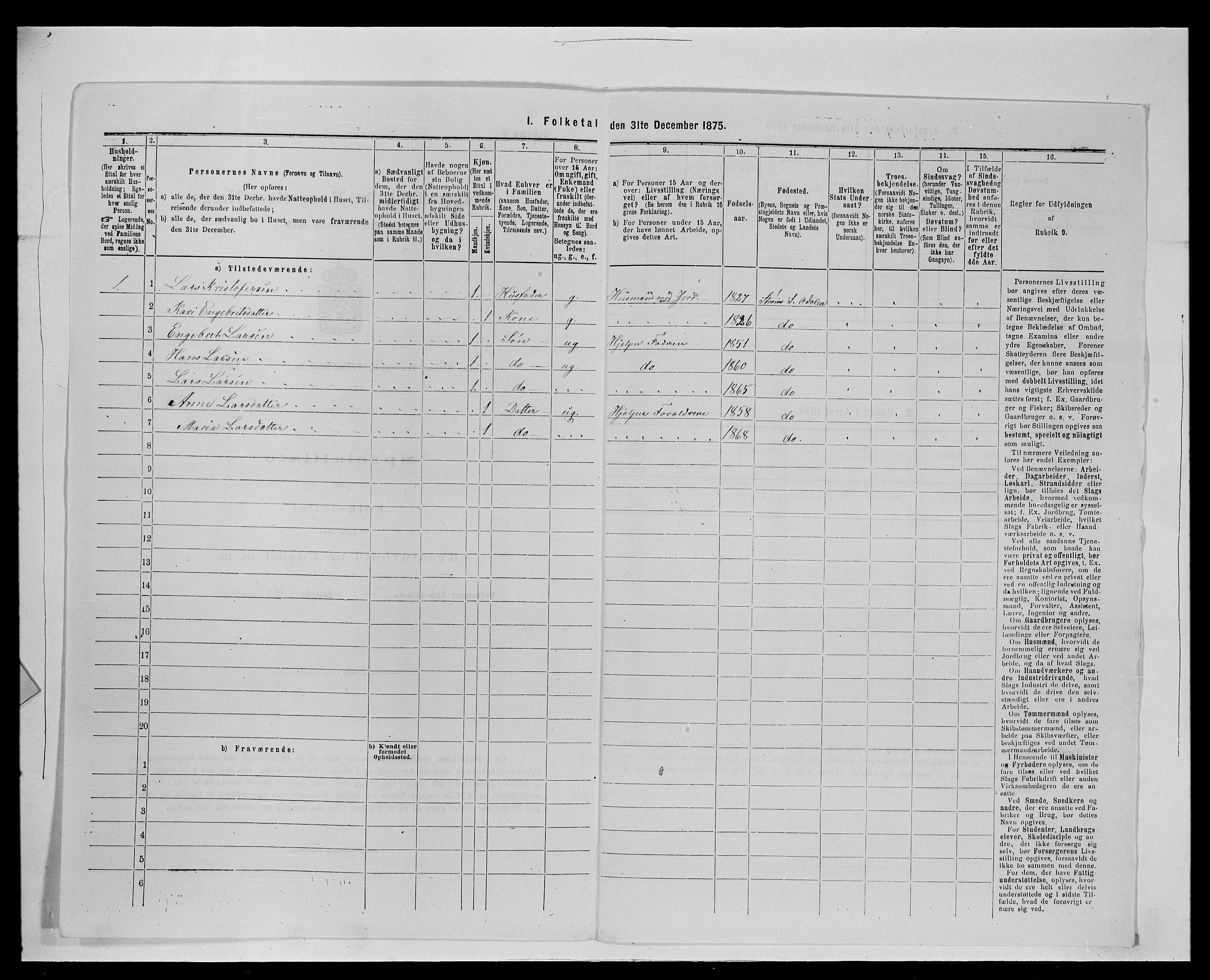 SAH, 1875 census for 0419P Sør-Odal, 1875, p. 728