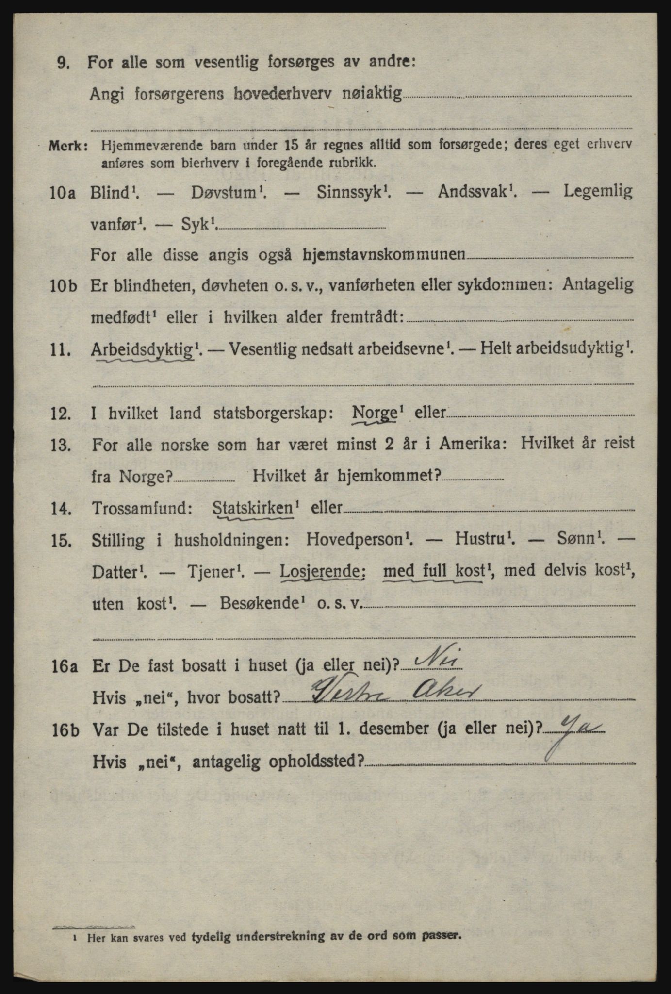 SAO, 1920 census for Idd, 1920, p. 2311