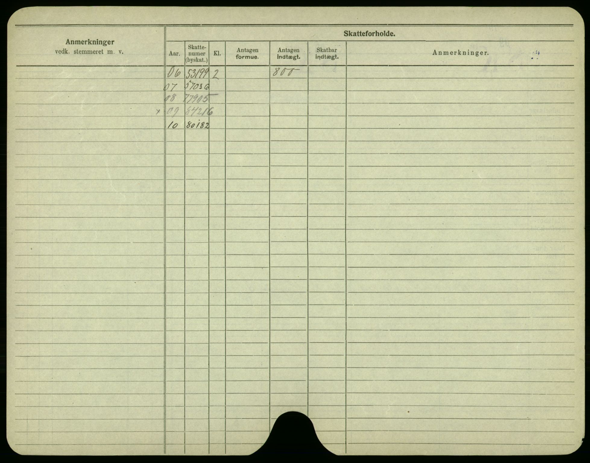 Oslo folkeregister, Registerkort, AV/SAO-A-11715/F/Fa/Fac/L0002: Menn, 1906-1914, p. 922b