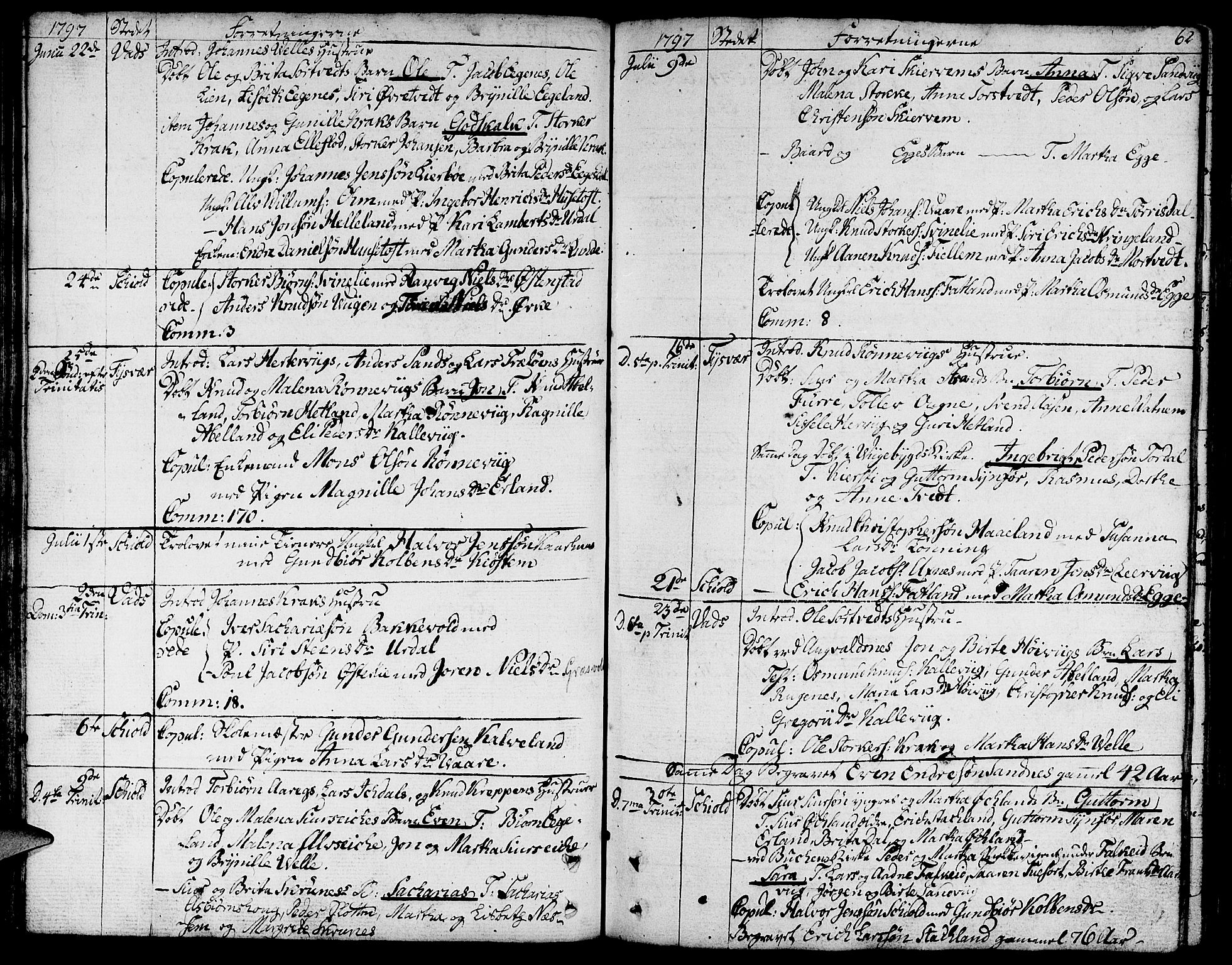 Skjold sokneprestkontor, AV/SAST-A-101847/H/Ha/Haa/L0002: Parish register (official) no. A 2, 1786-1815, p. 62