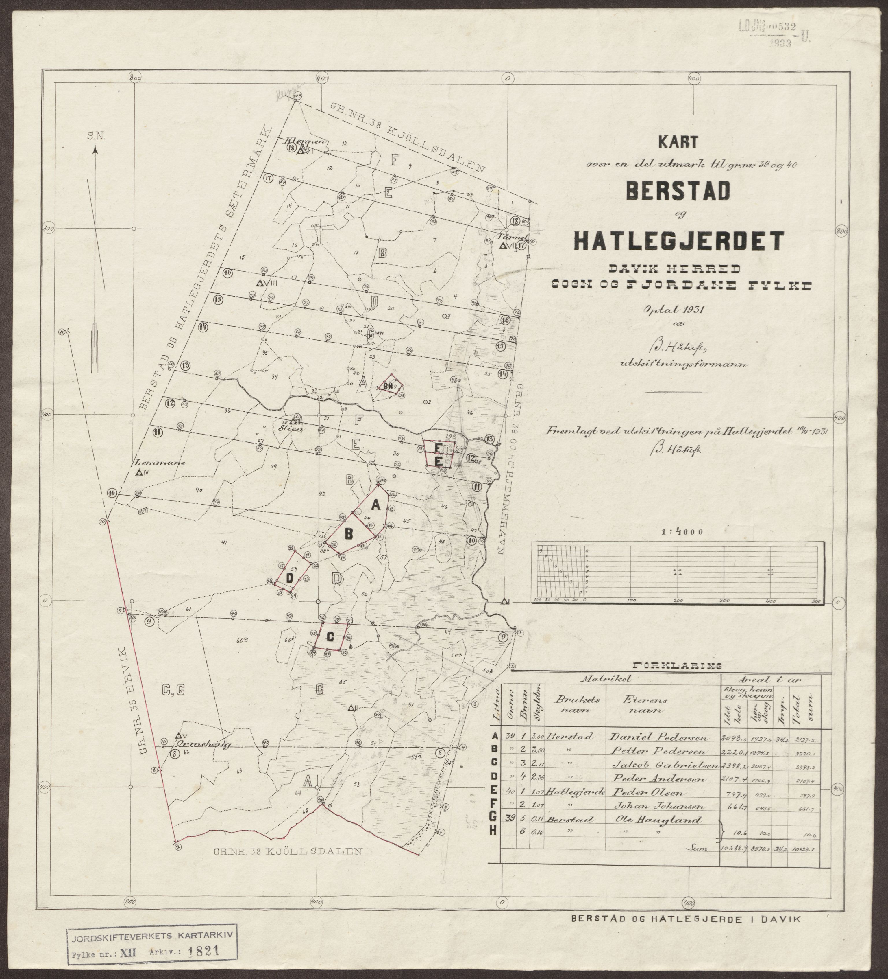 Jordskifteverkets kartarkiv, AV/RA-S-3929/T, 1859-1988, p. 2154