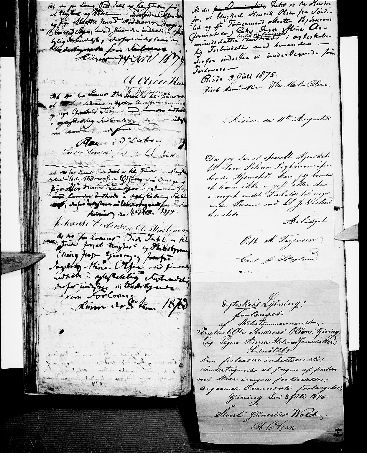 Risør sokneprestkontor, SAK/1111-0035/F/Fb/L0003: Parish register (copy) no. B 3 /1, 1812-1874, p. 46