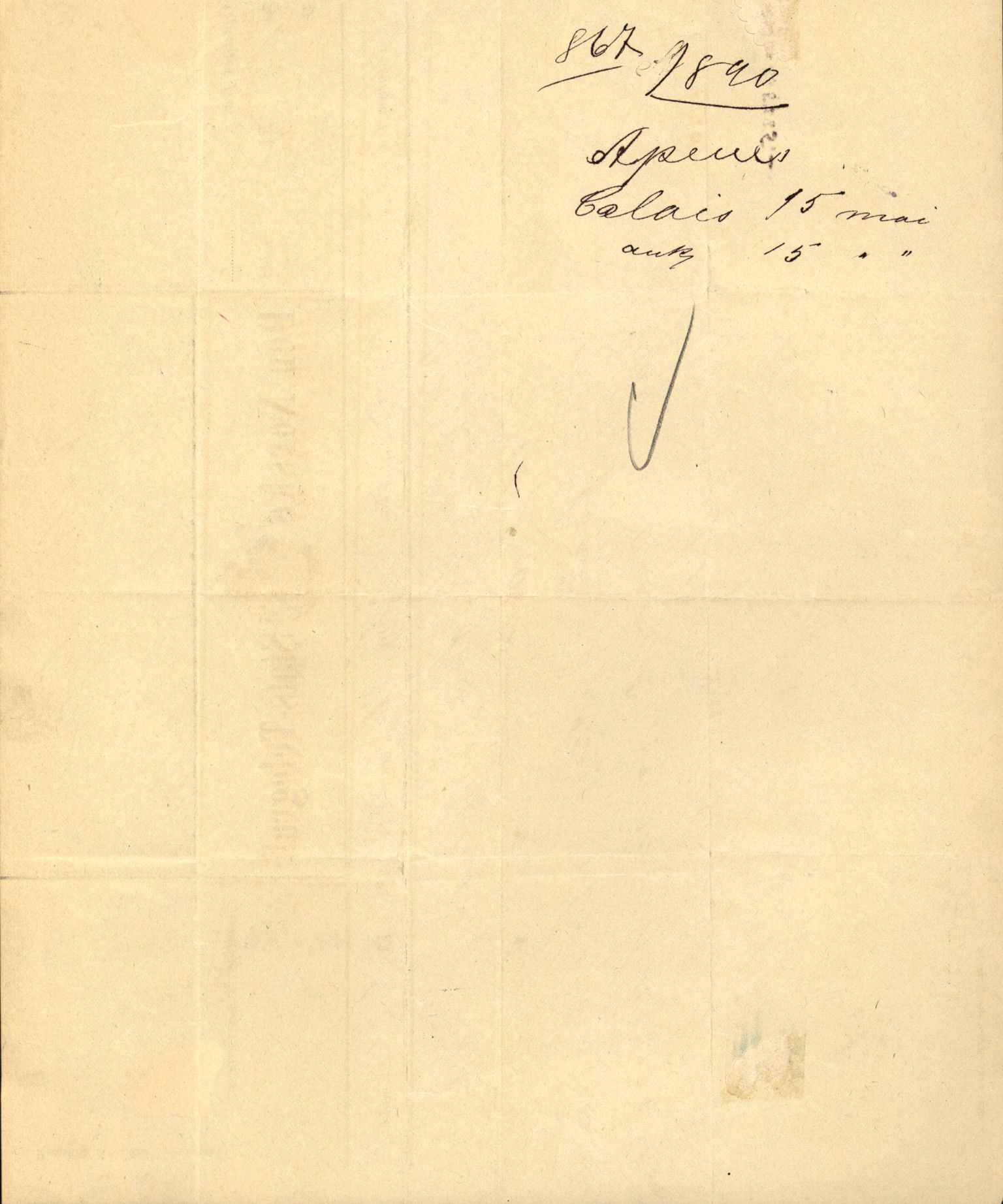 Pa 63 - Østlandske skibsassuranceforening, VEMU/A-1079/G/Ga/L0025/0004: Havaridokumenter / Imanuel, Hefhi, Guldregn, Haabet, Harald, Windsor, 1890, p. 91