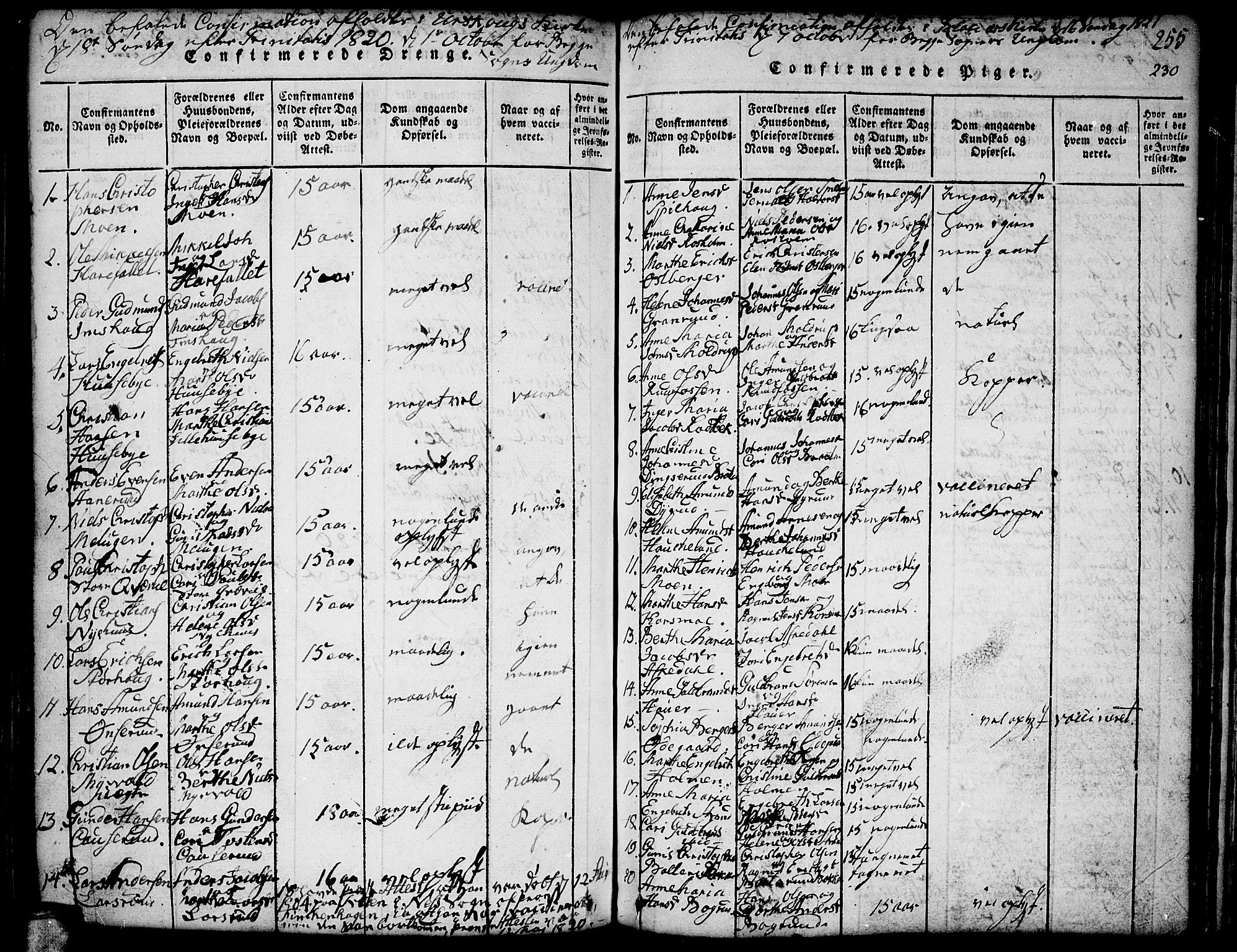 Aurskog prestekontor Kirkebøker, SAO/A-10304a/F/Fa/L0005: Parish register (official) no. I 5, 1814-1829, p. 330