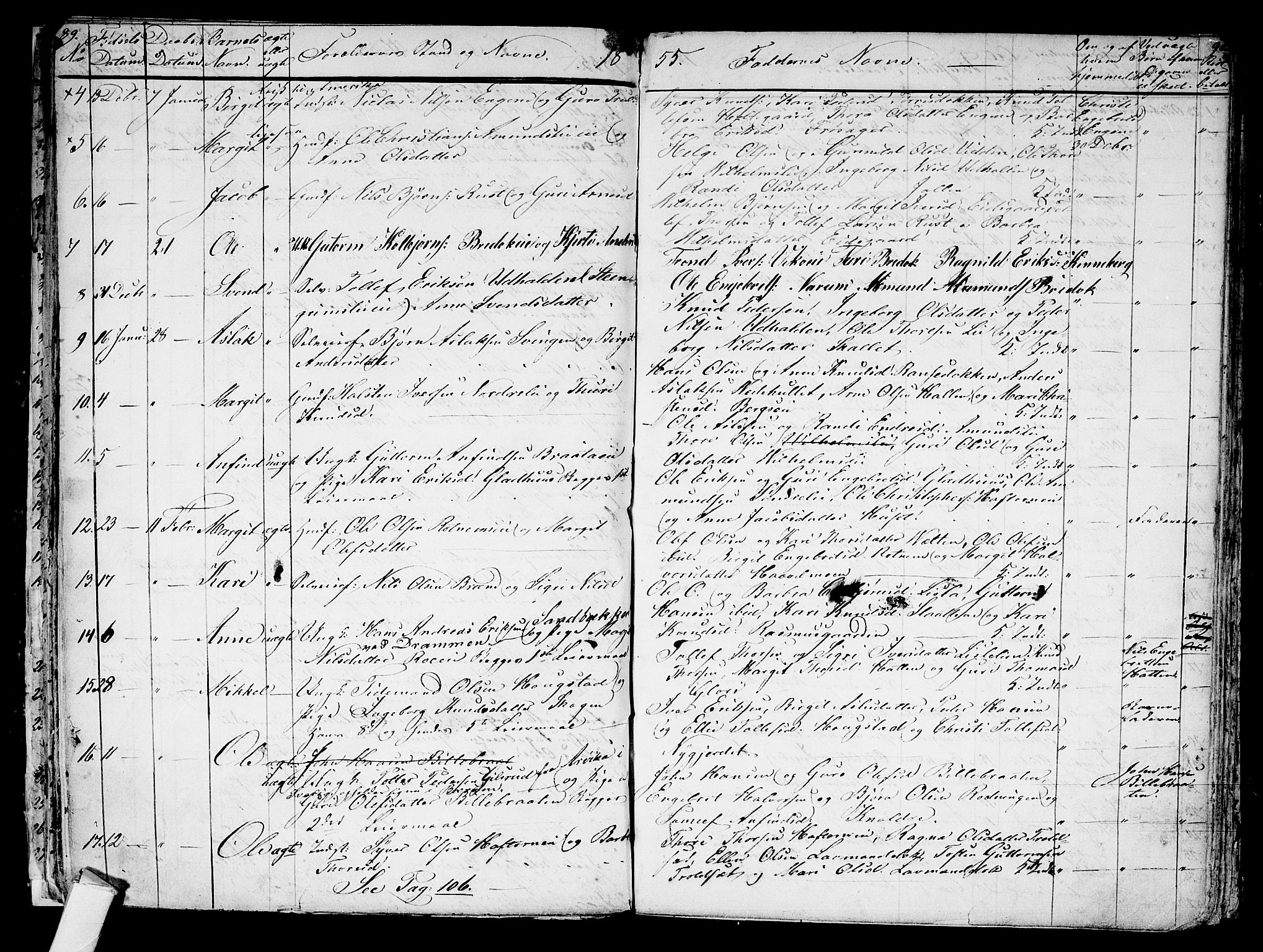 Gol kirkebøker, AV/SAKO-A-226/G/Ga/L0001: Parish register (copy) no. I 1, 1841-1860, p. 89-90