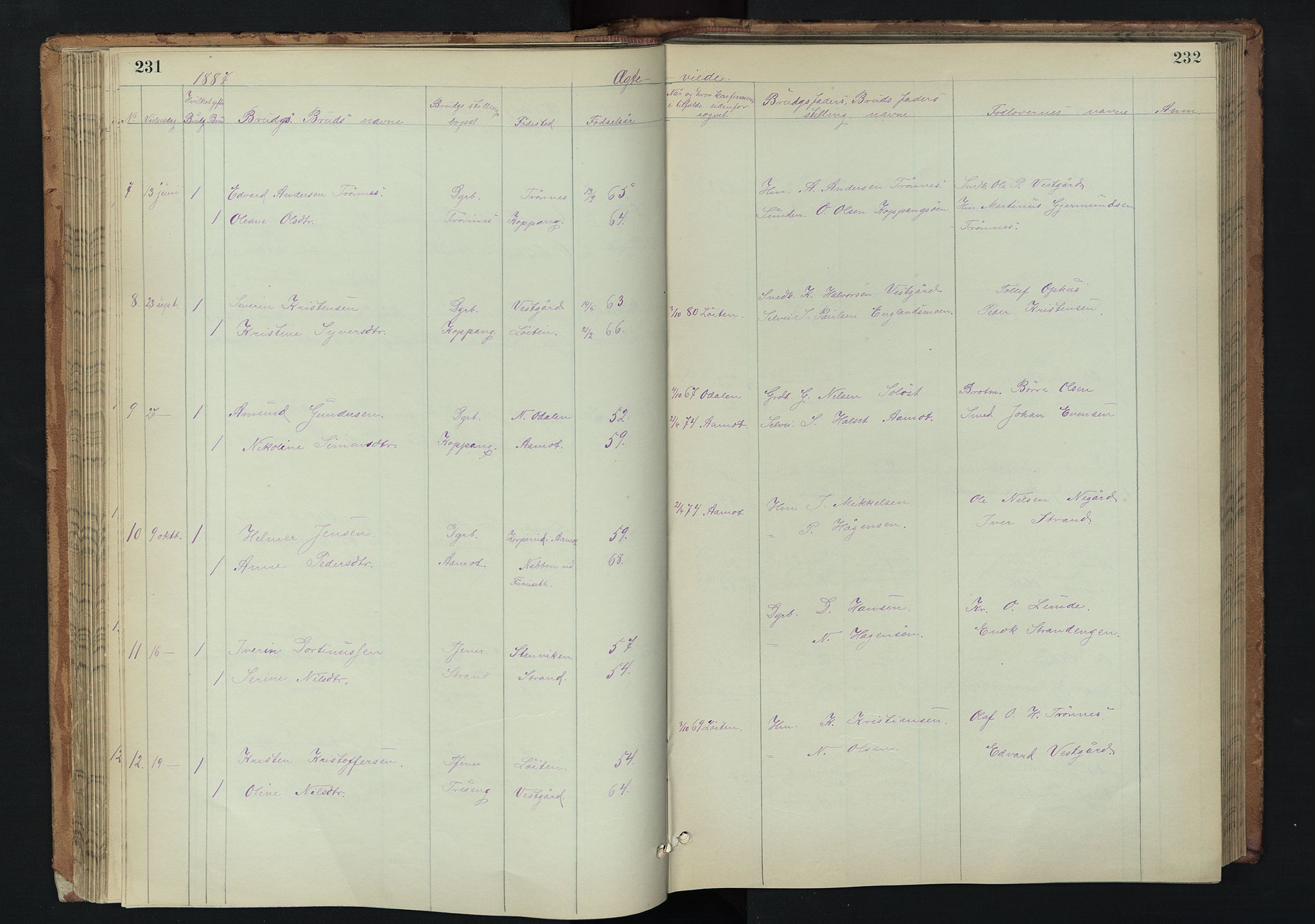 Stor-Elvdal prestekontor, AV/SAH-PREST-052/H/Ha/Hab/L0002: Parish register (copy) no. 2, 1860-1894, p. 231-232