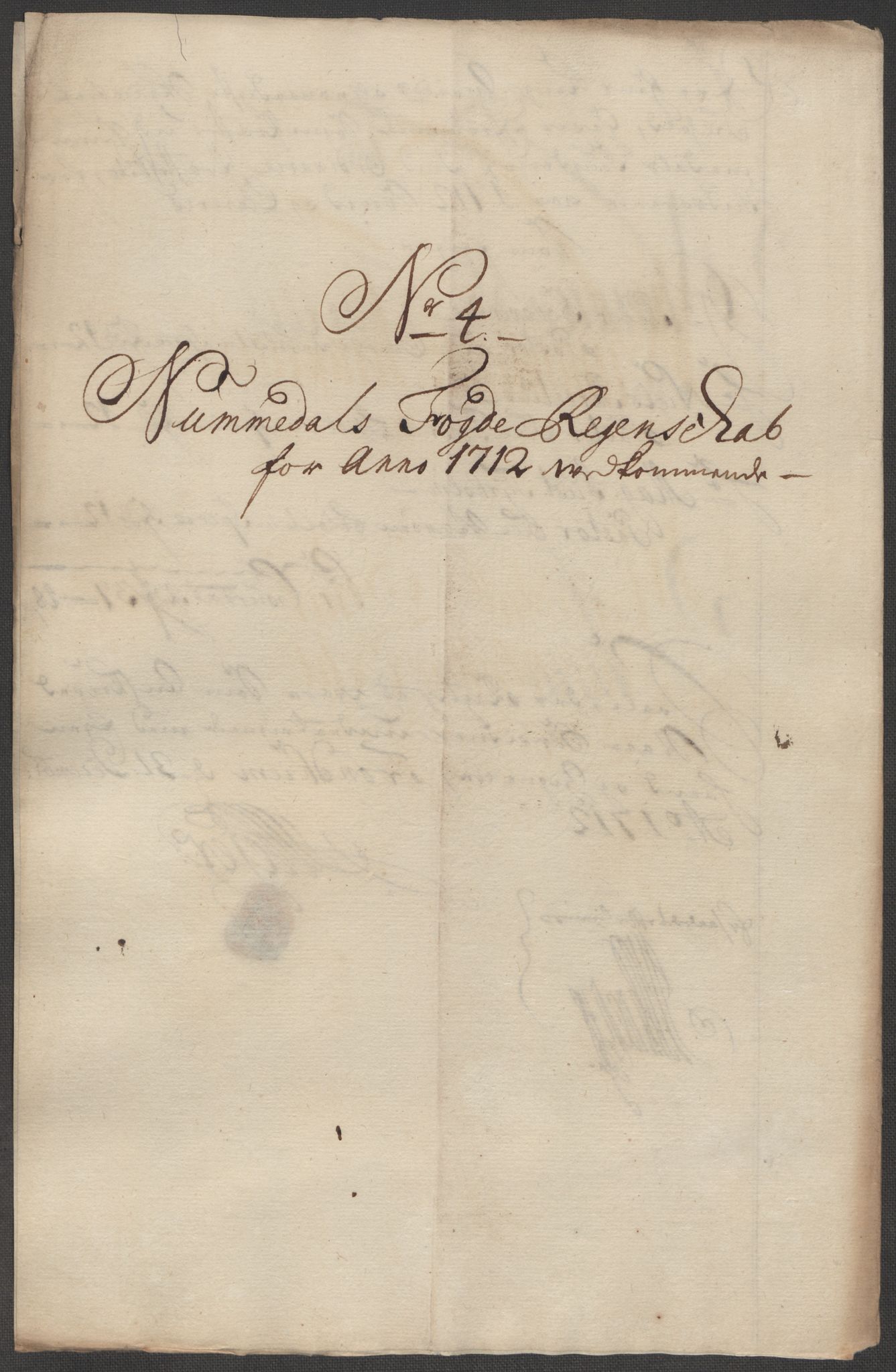 Rentekammeret inntil 1814, Reviderte regnskaper, Fogderegnskap, AV/RA-EA-4092/R64/L4433: Fogderegnskap Namdal, 1712, p. 104