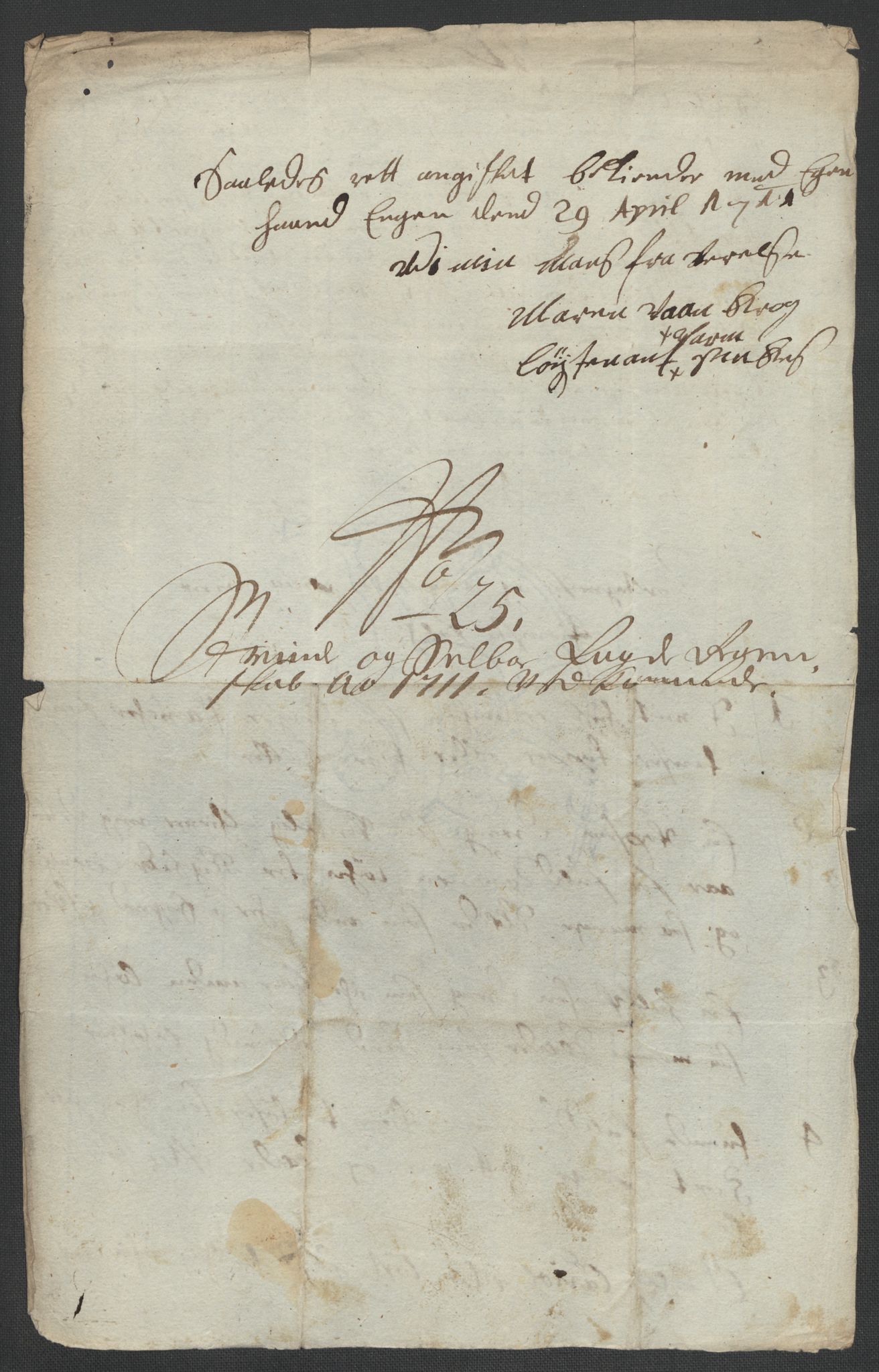 Rentekammeret inntil 1814, Reviderte regnskaper, Fogderegnskap, AV/RA-EA-4092/R61/L4112: Fogderegnskap Strinda og Selbu, 1711, p. 375