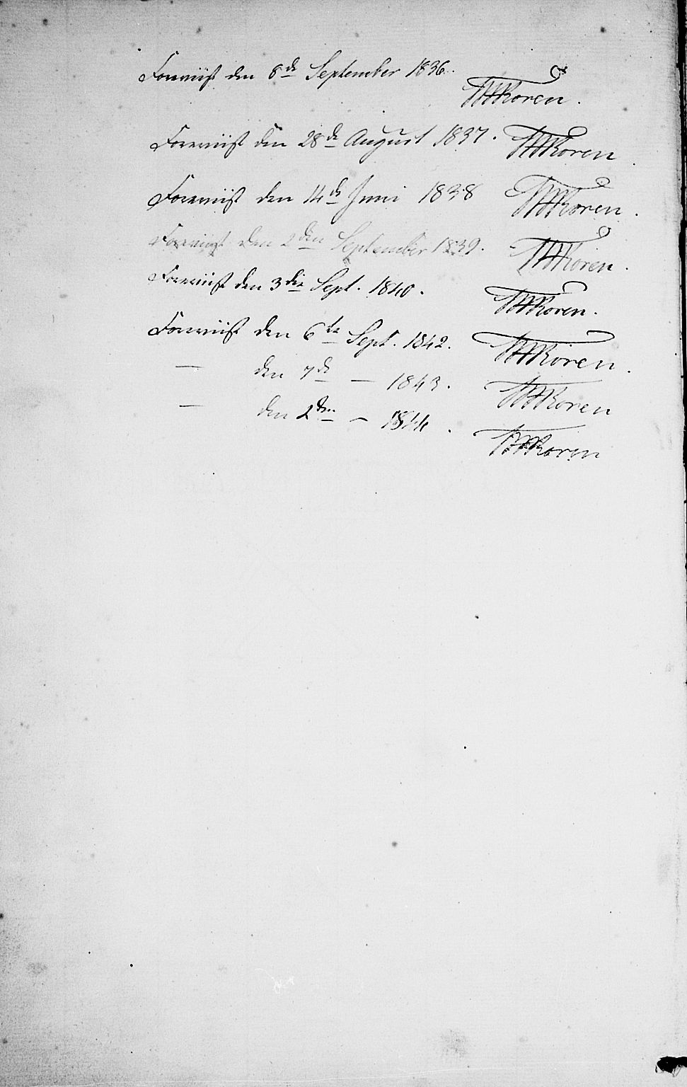 Stryn Sokneprestembete, SAB/A-82501: Parish register (official) no. A 1, 1832-1845