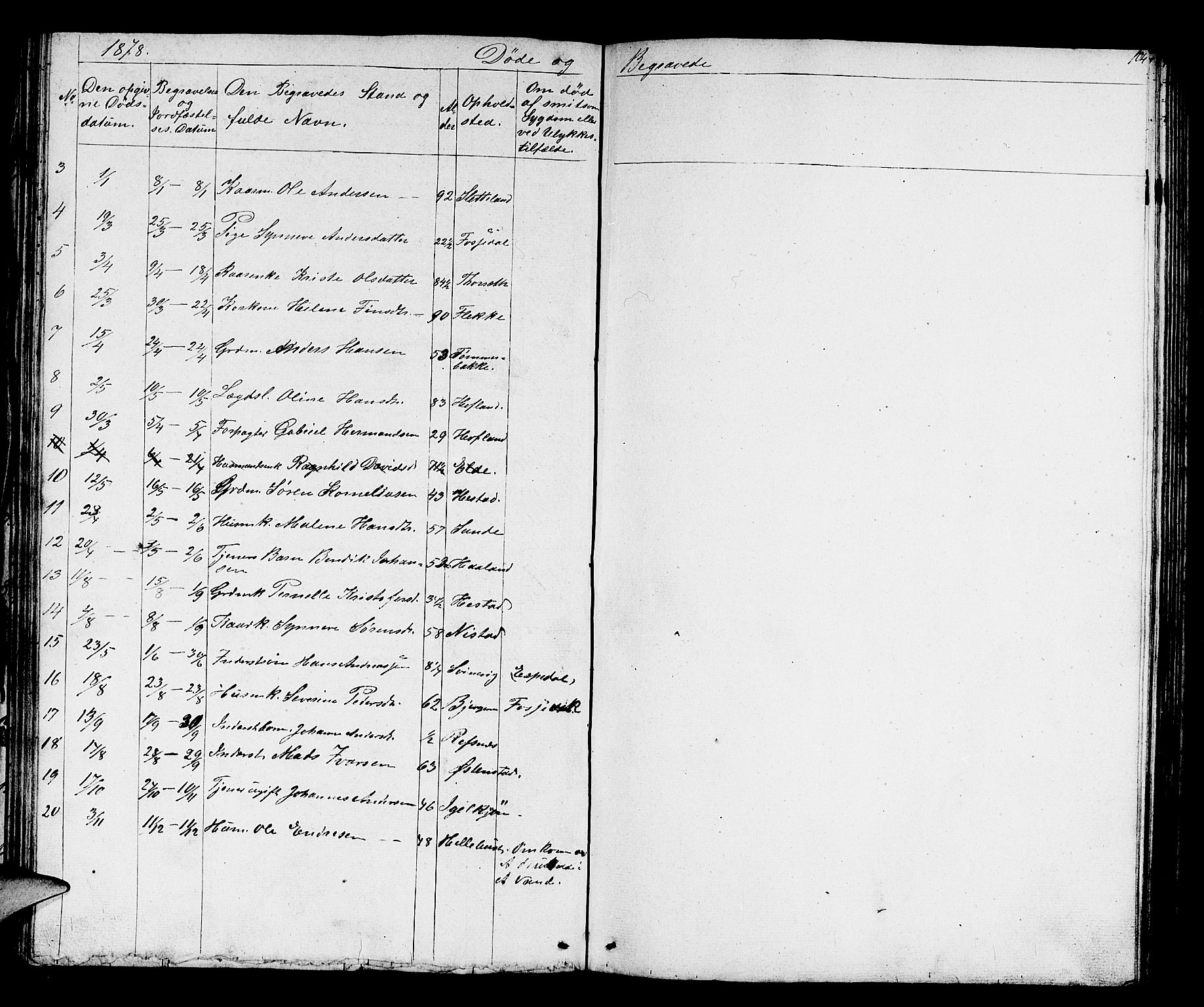 Fjaler sokneprestembete, AV/SAB-A-79801/H/Hab/Habc/L0001: Parish register (copy) no. C 1, 1852-1878, p. 104